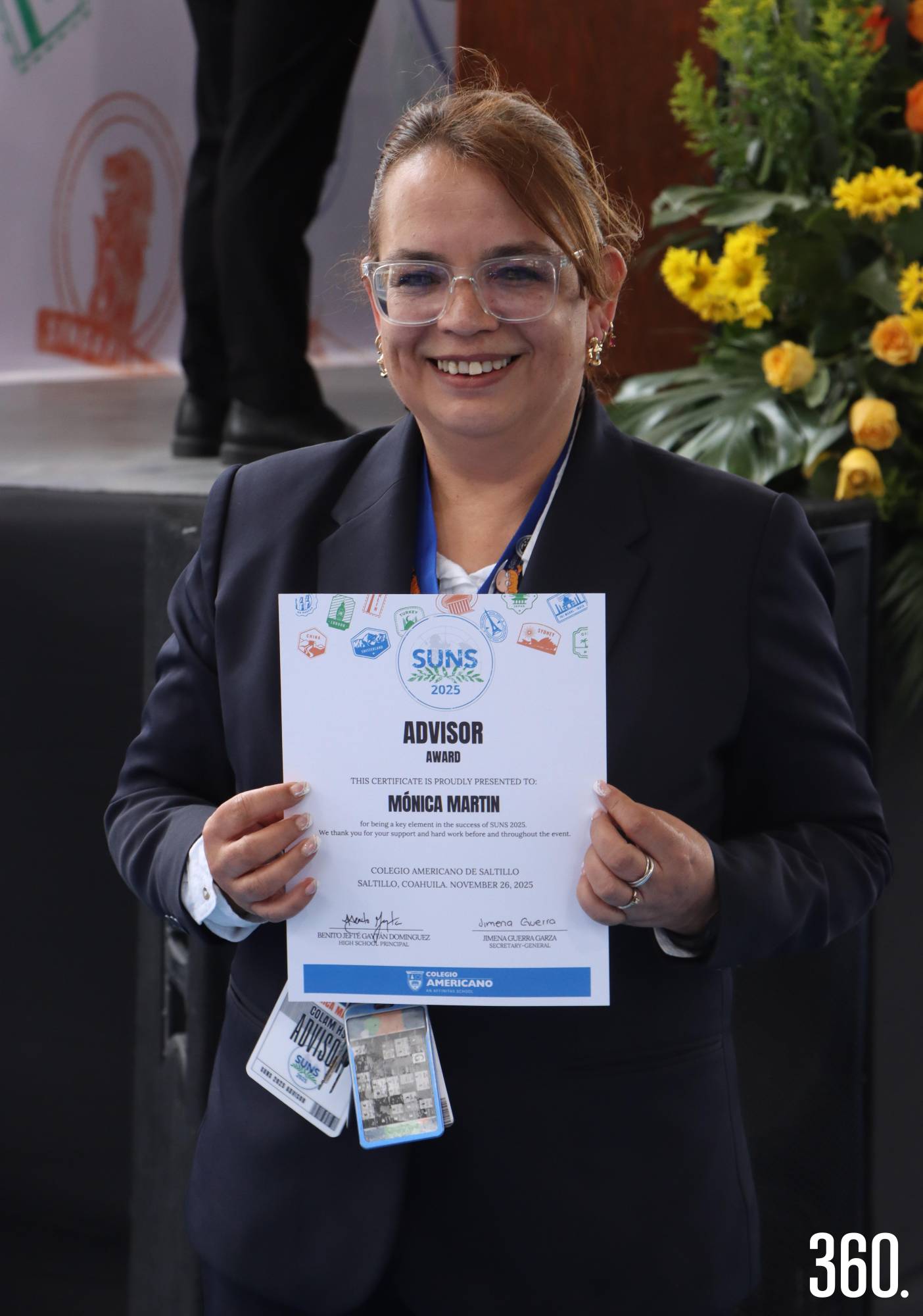 $!Mónica Martin, Advisor Award.