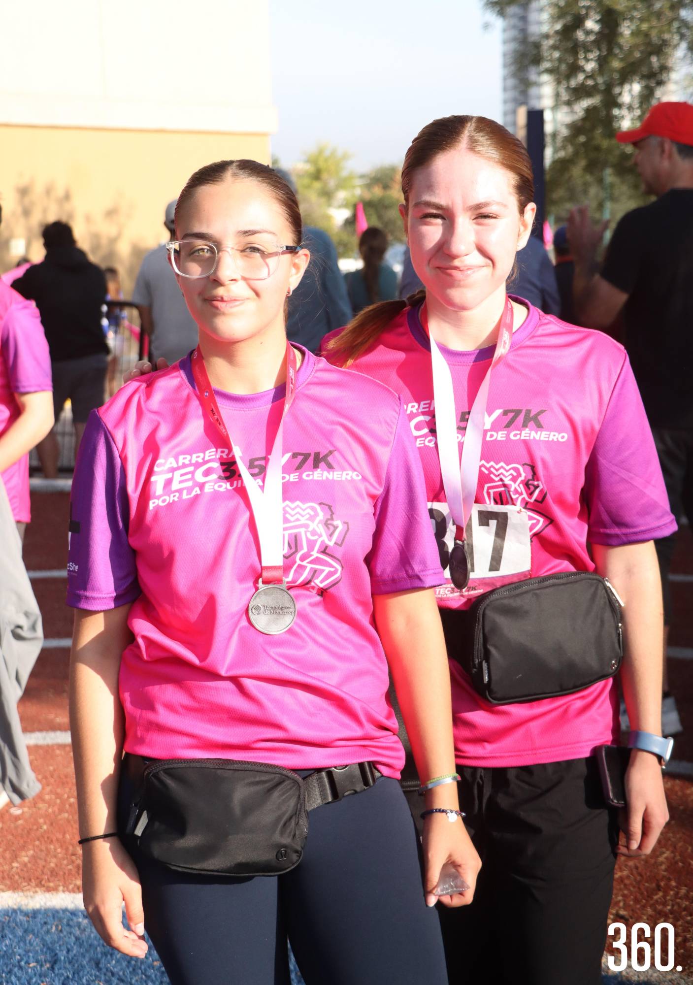 $!Emilia González y Mariana Aguirre.