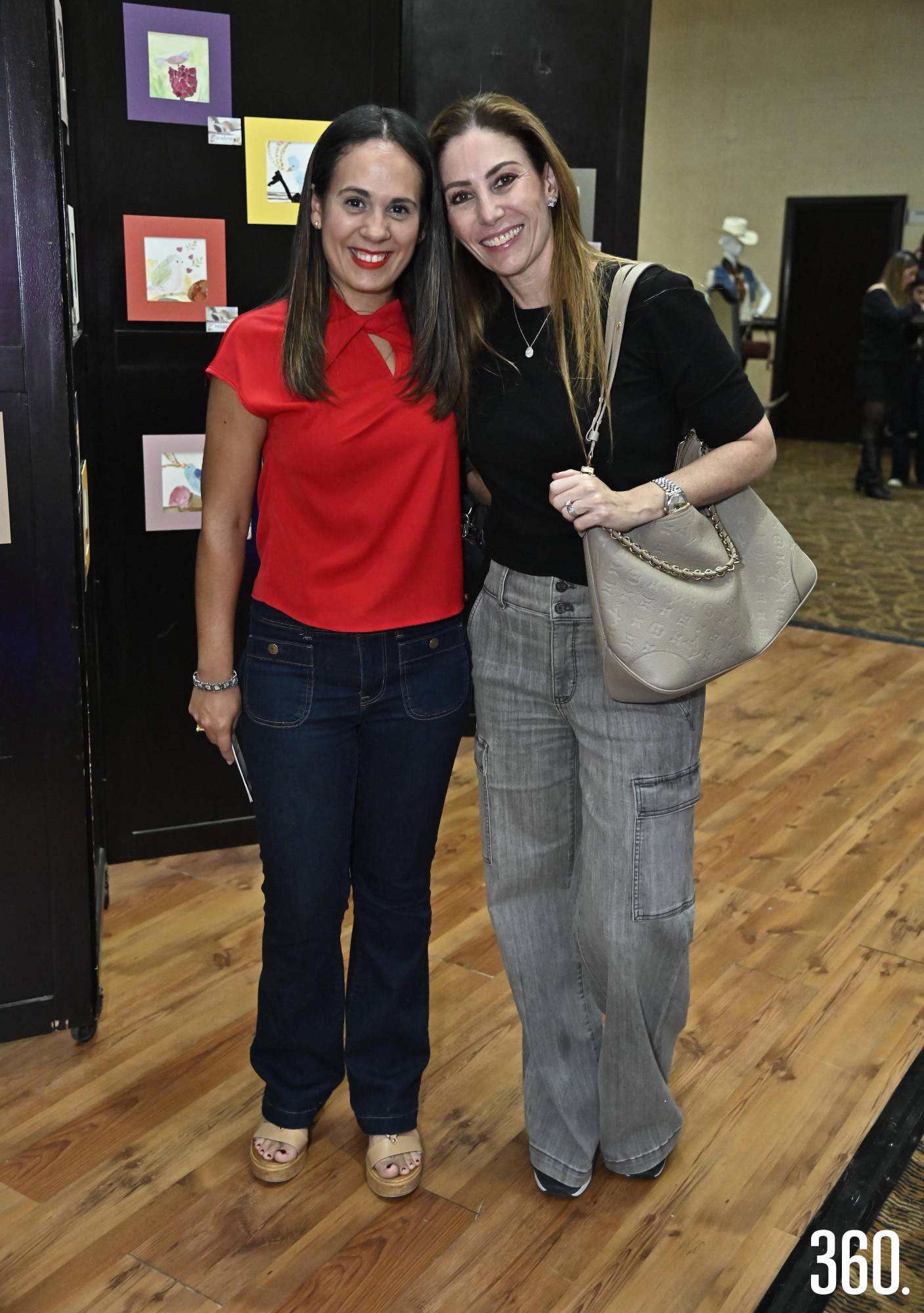 $!Ana Paula Alanís y Leny Gibert.