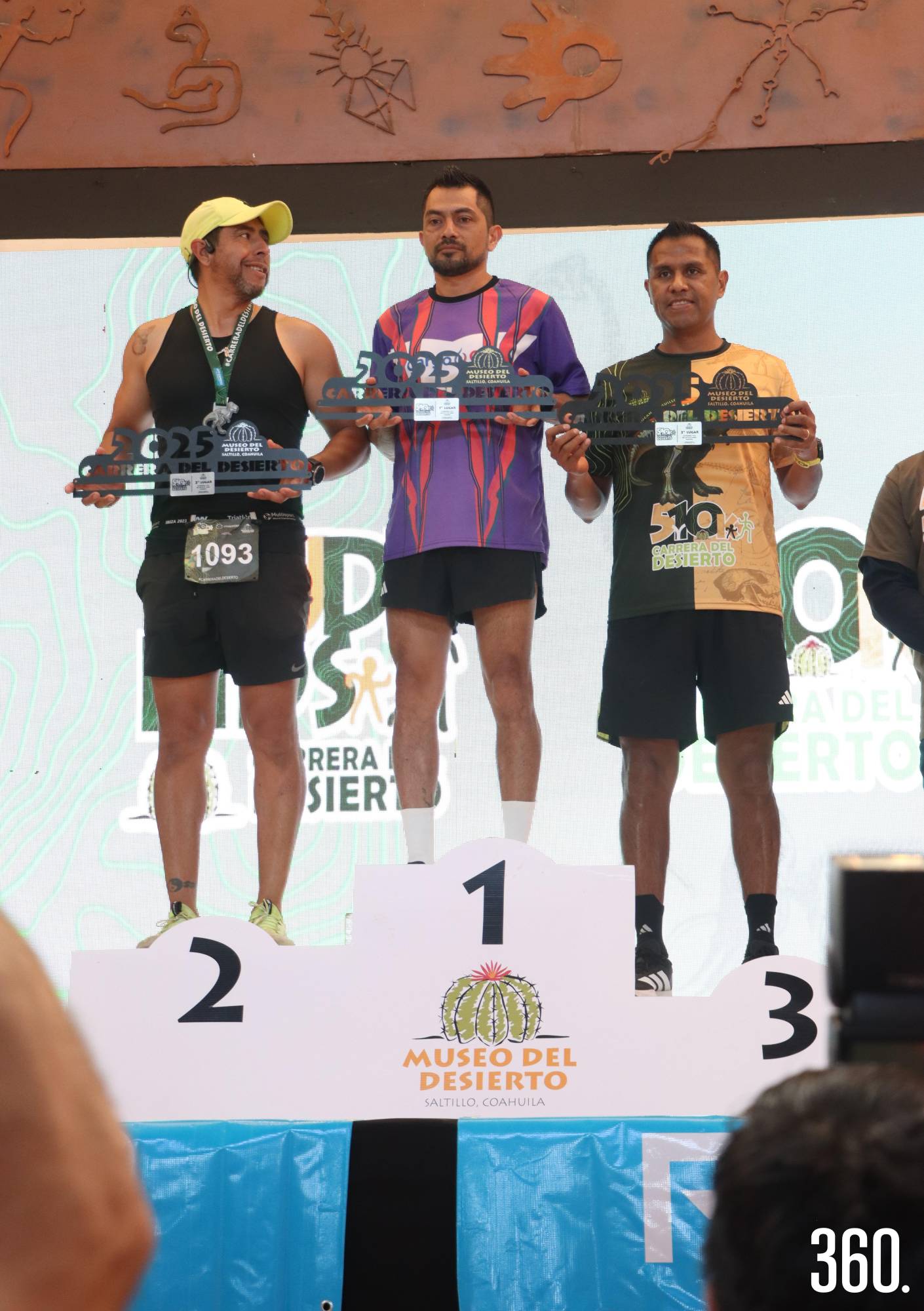 $!Jorge Fragoso, Abel Flores y Alfredo Hernández, 2ndo, 1er y 3er lugar Varonil 40 a 49.