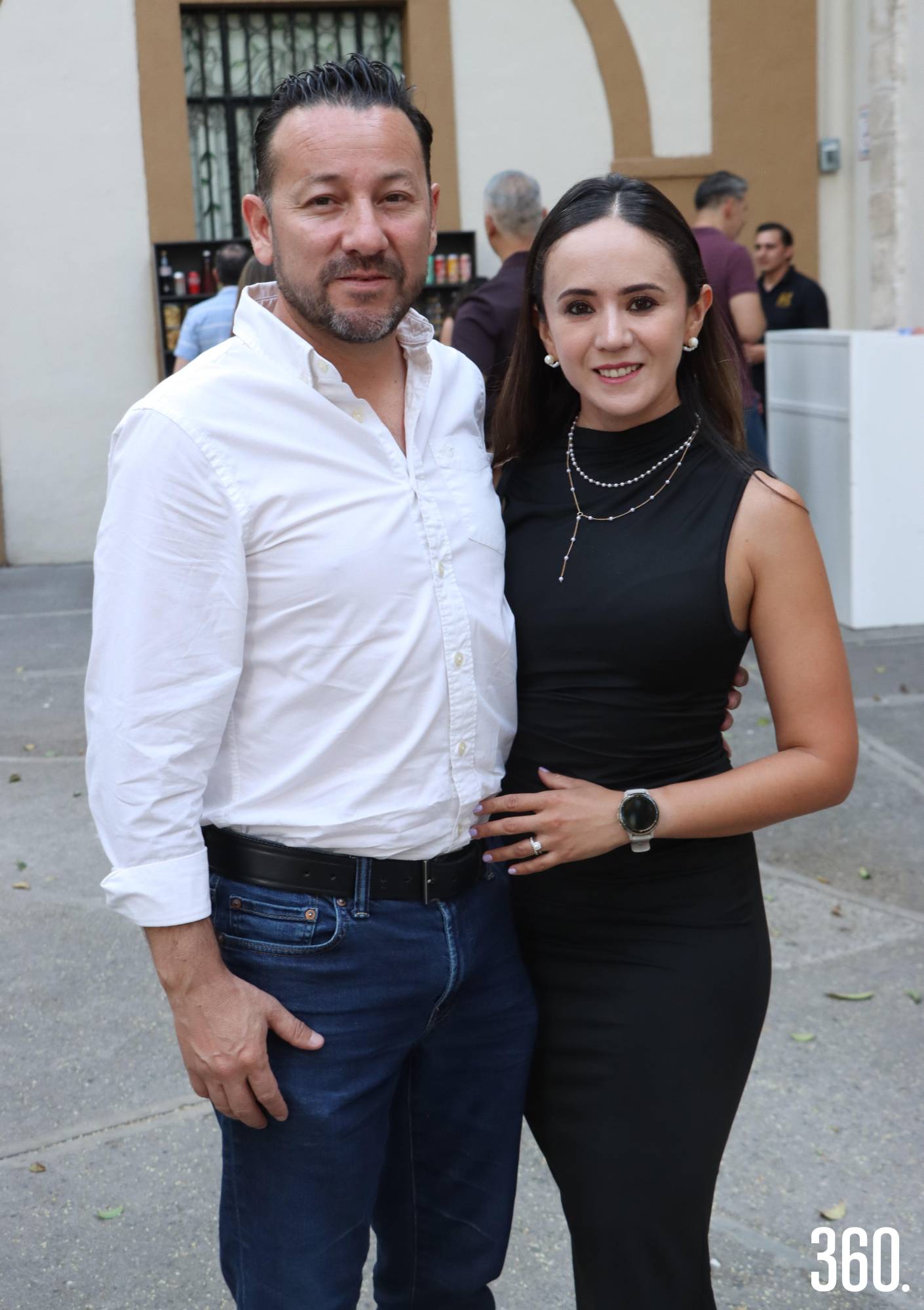 $!David Zertuche y Lorena Barrera.