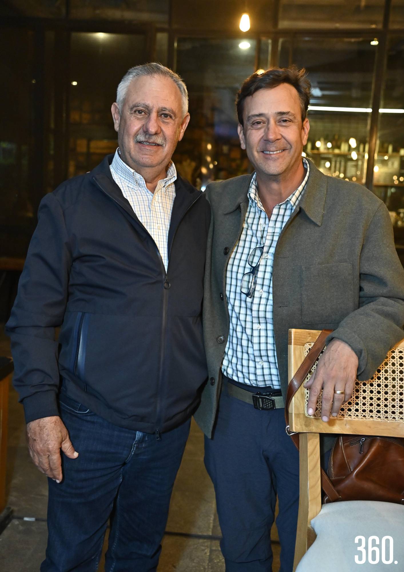 $!Leonardo Dávila y Juan Carlos Guerra.