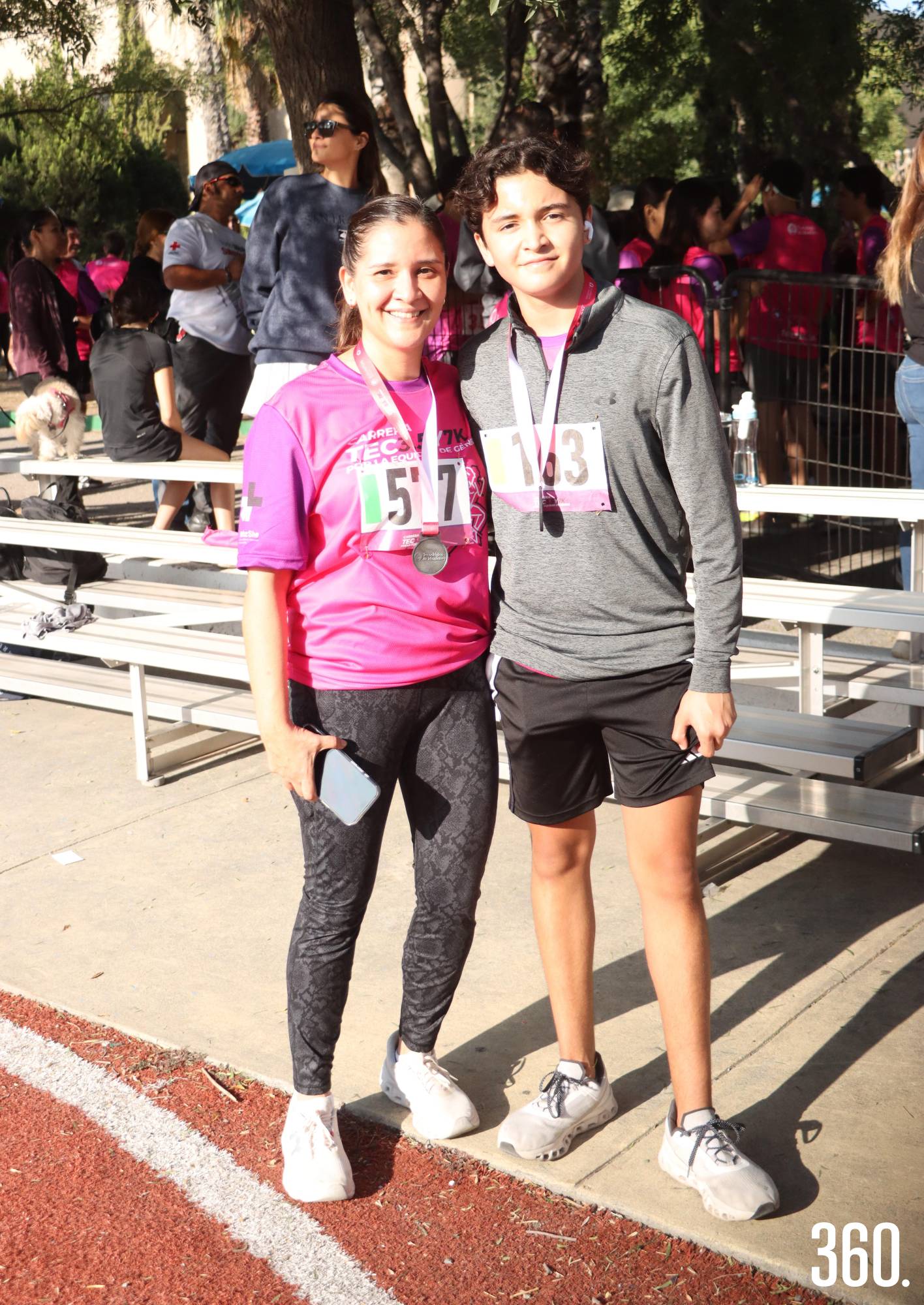 $!Diana Arroyo y Santiago Iría.