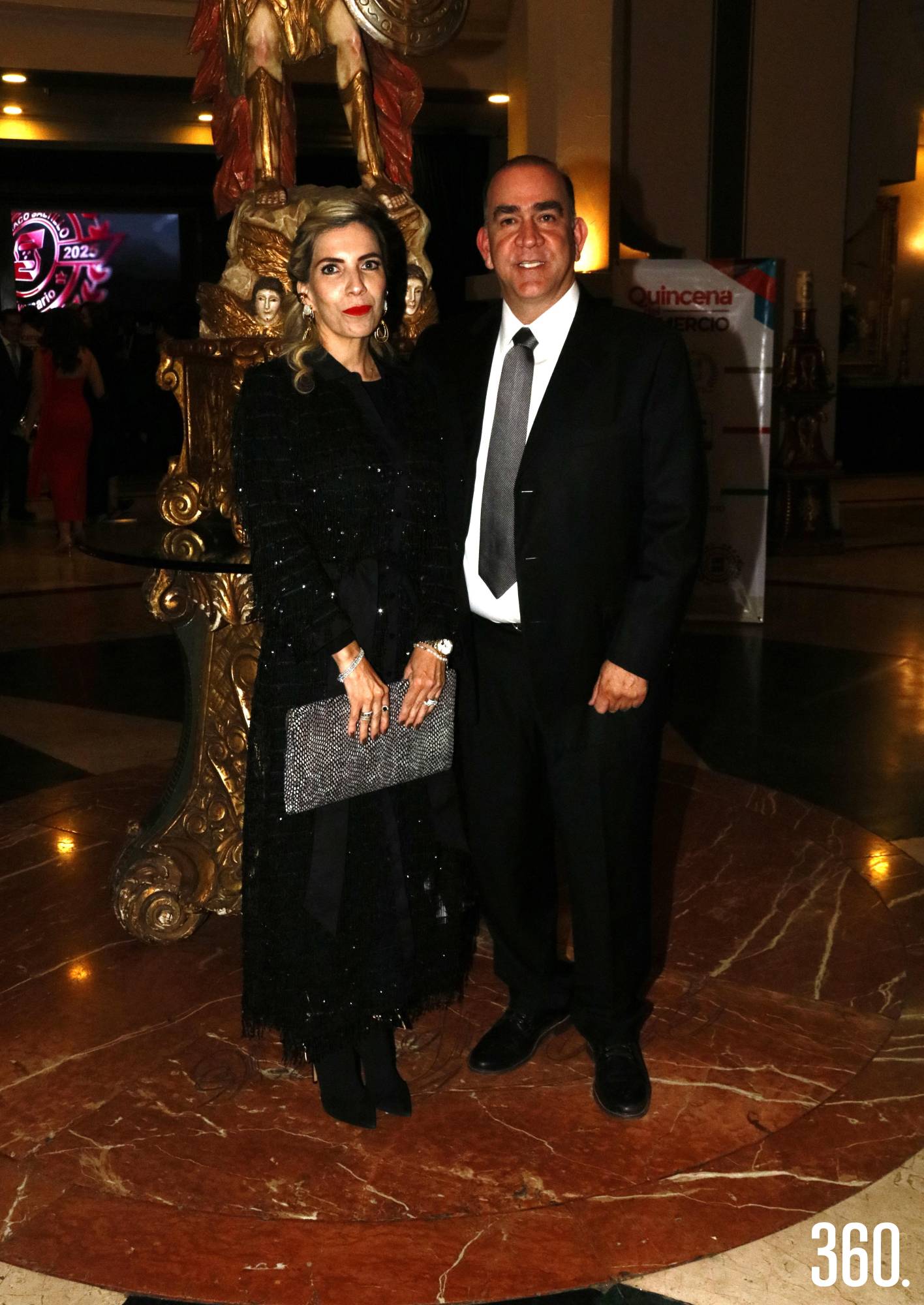 $!Greta Duarte y Miguel Ángel Williamson.