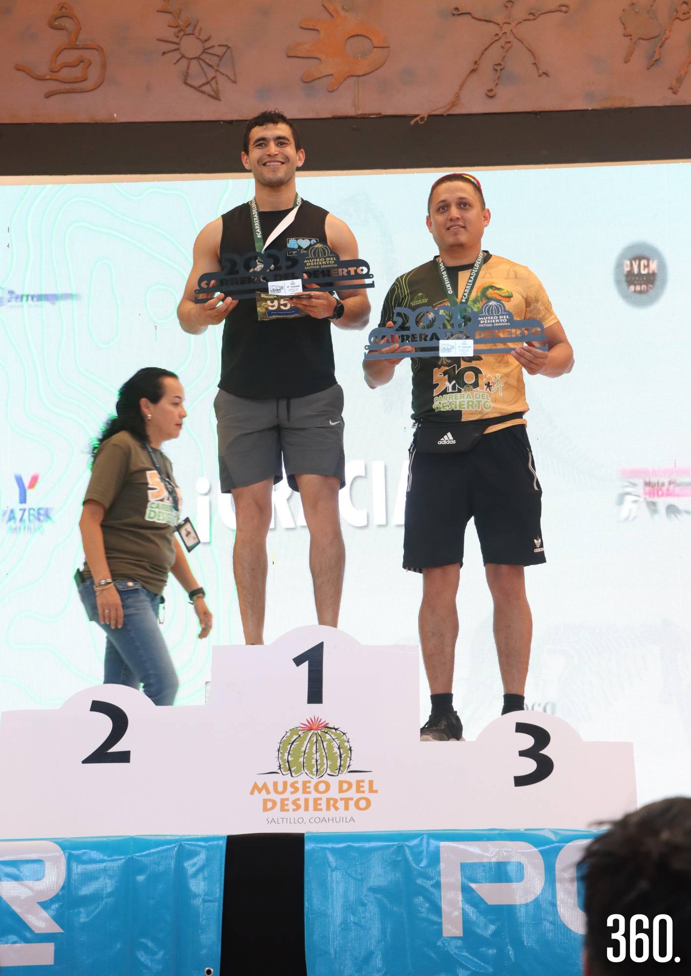 $!Alejandro González y Alejandro Ramos, 1er y 3er lugar Varonil 30 a 39.