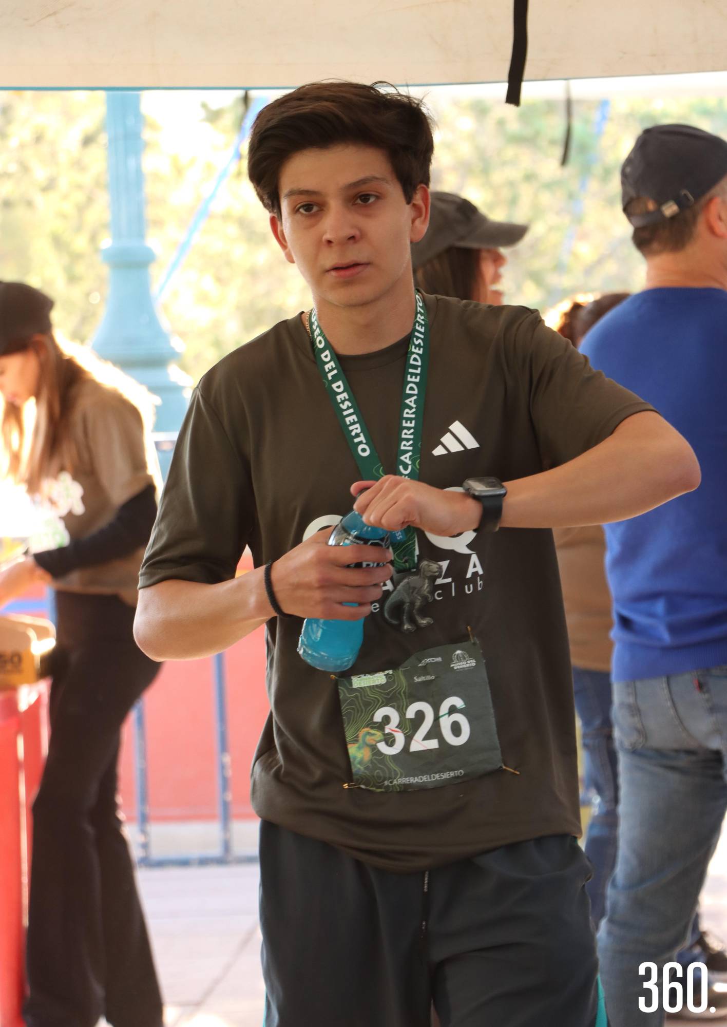 $!David González, 2ndo lugar 5k.