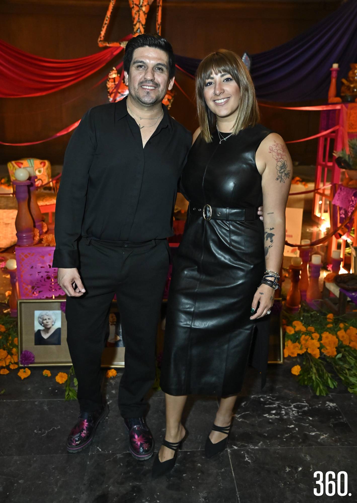 $!Carlos Peña y Geraldine Carreón.