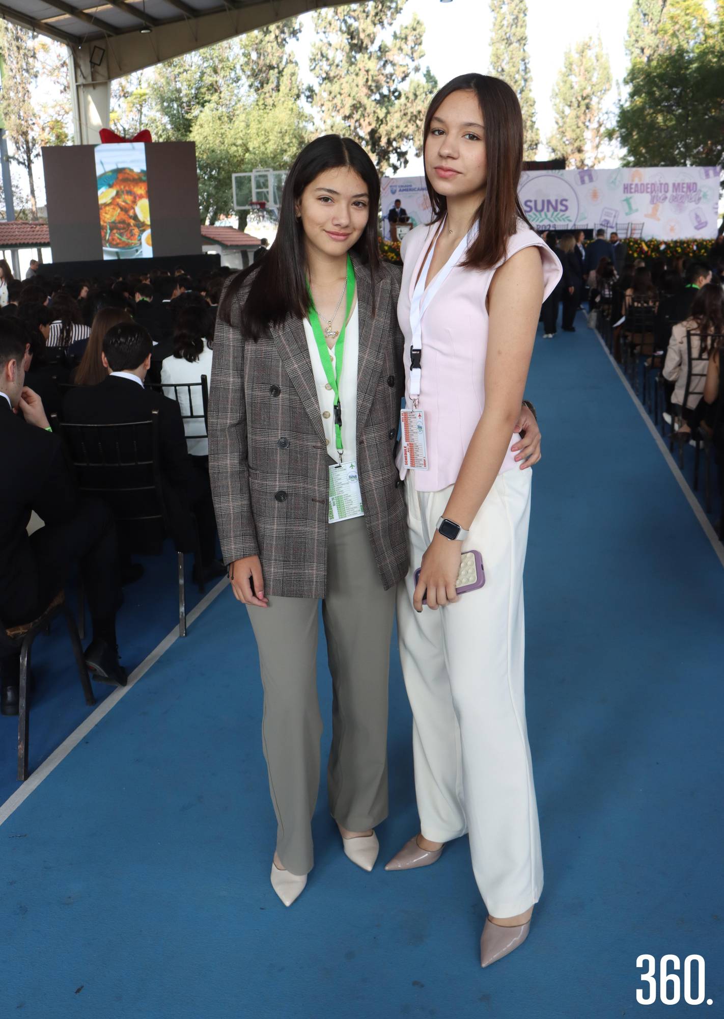 $!Sofía García y Carolina Pacheco.