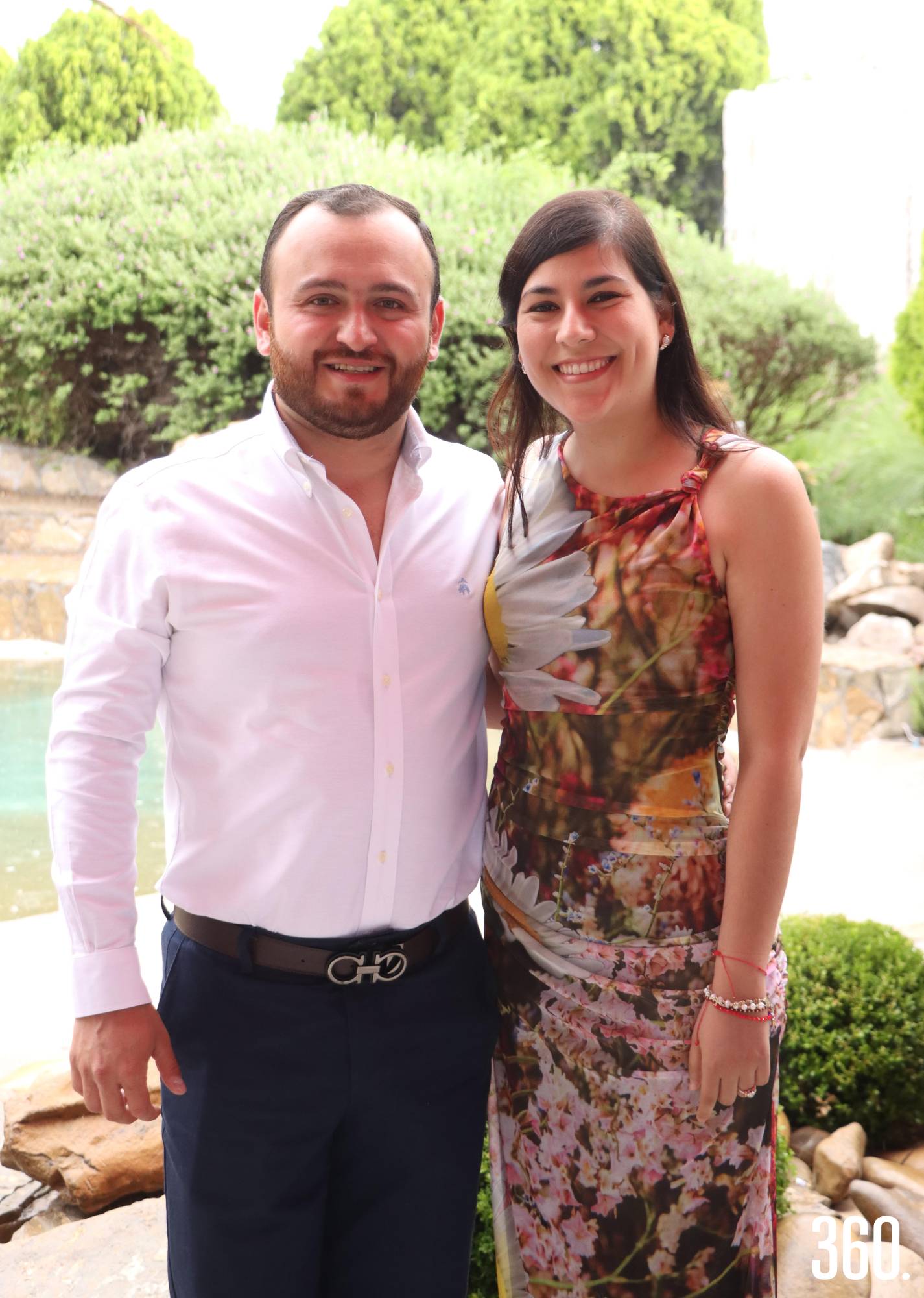 $!Constantino Cavazos y María José González.