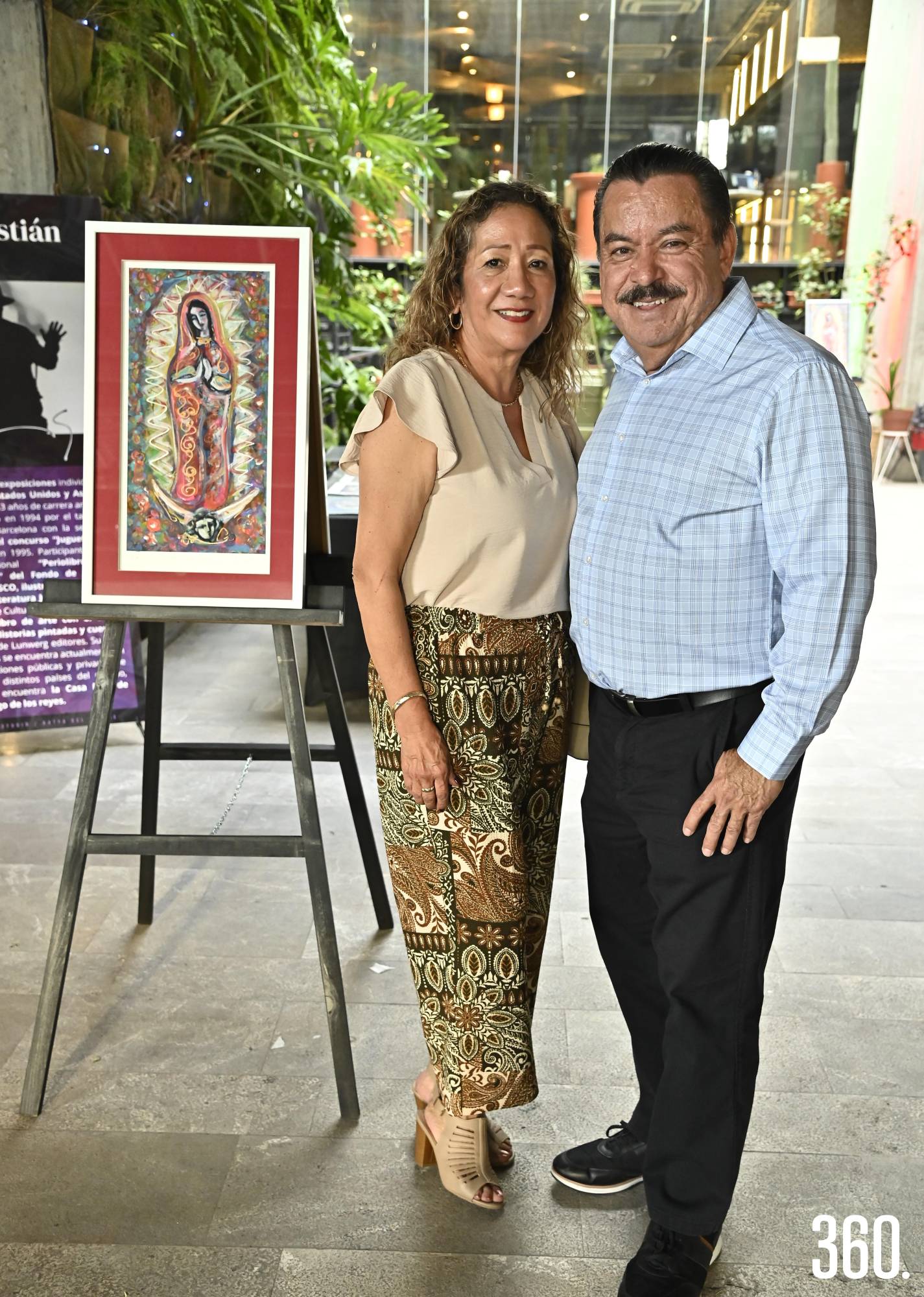 $!Mayela y Filiberto Coello.