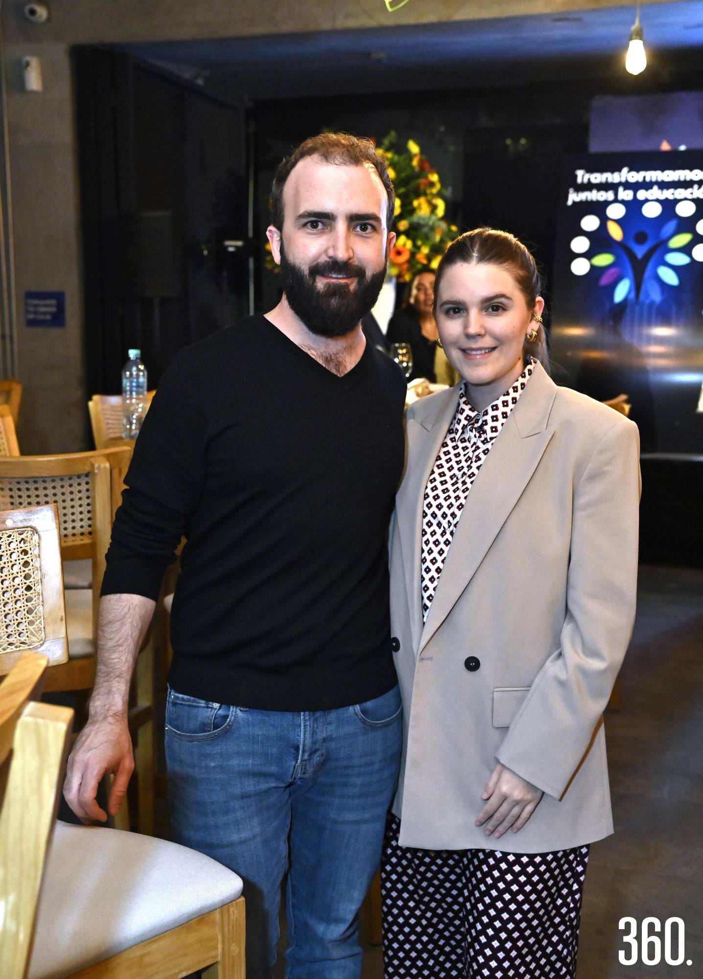 $!Pedro Gentiloni y Barbara Cárdenas.