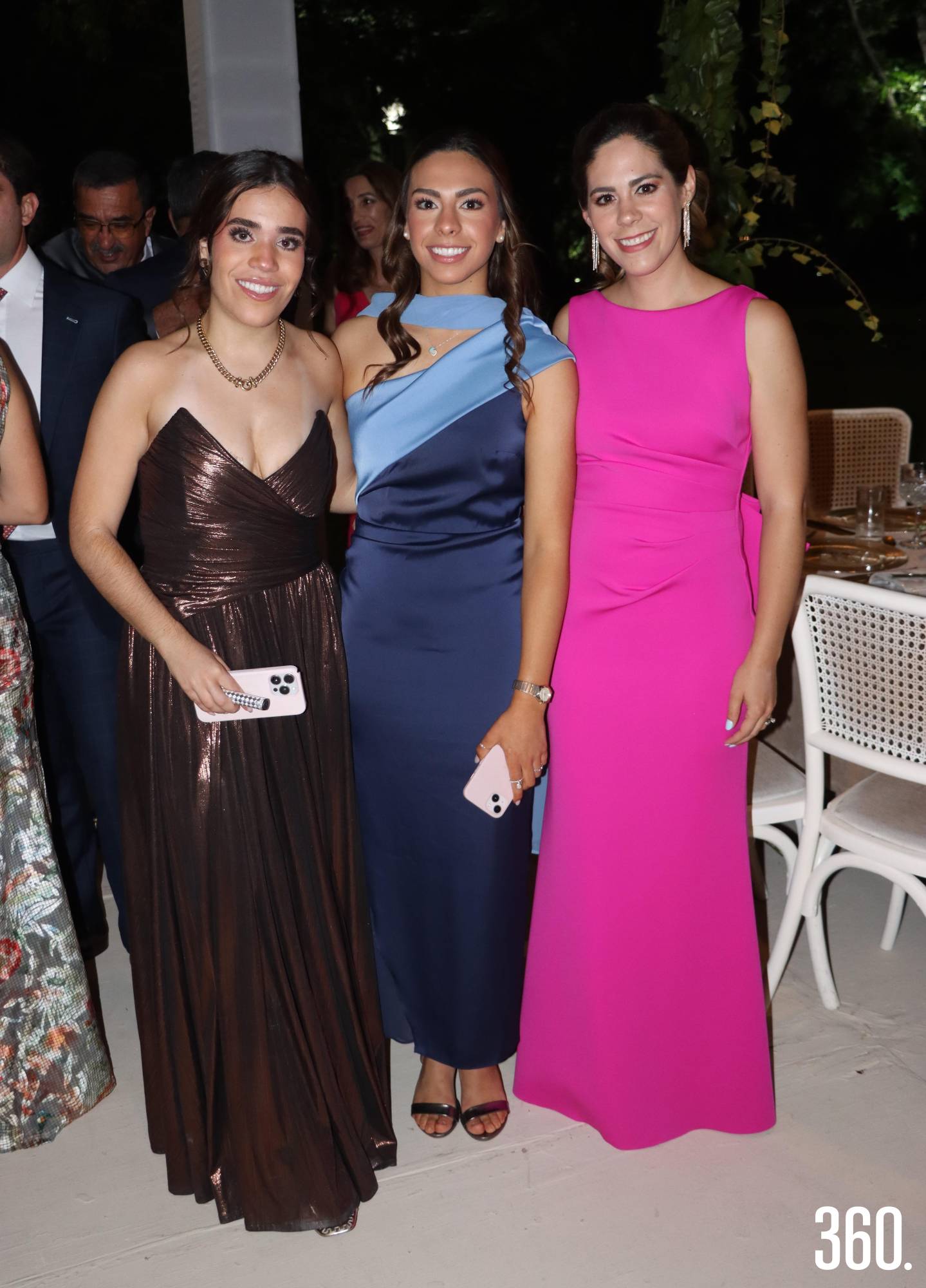 $!Mariela, María Jimena y Leticia del Bosque.