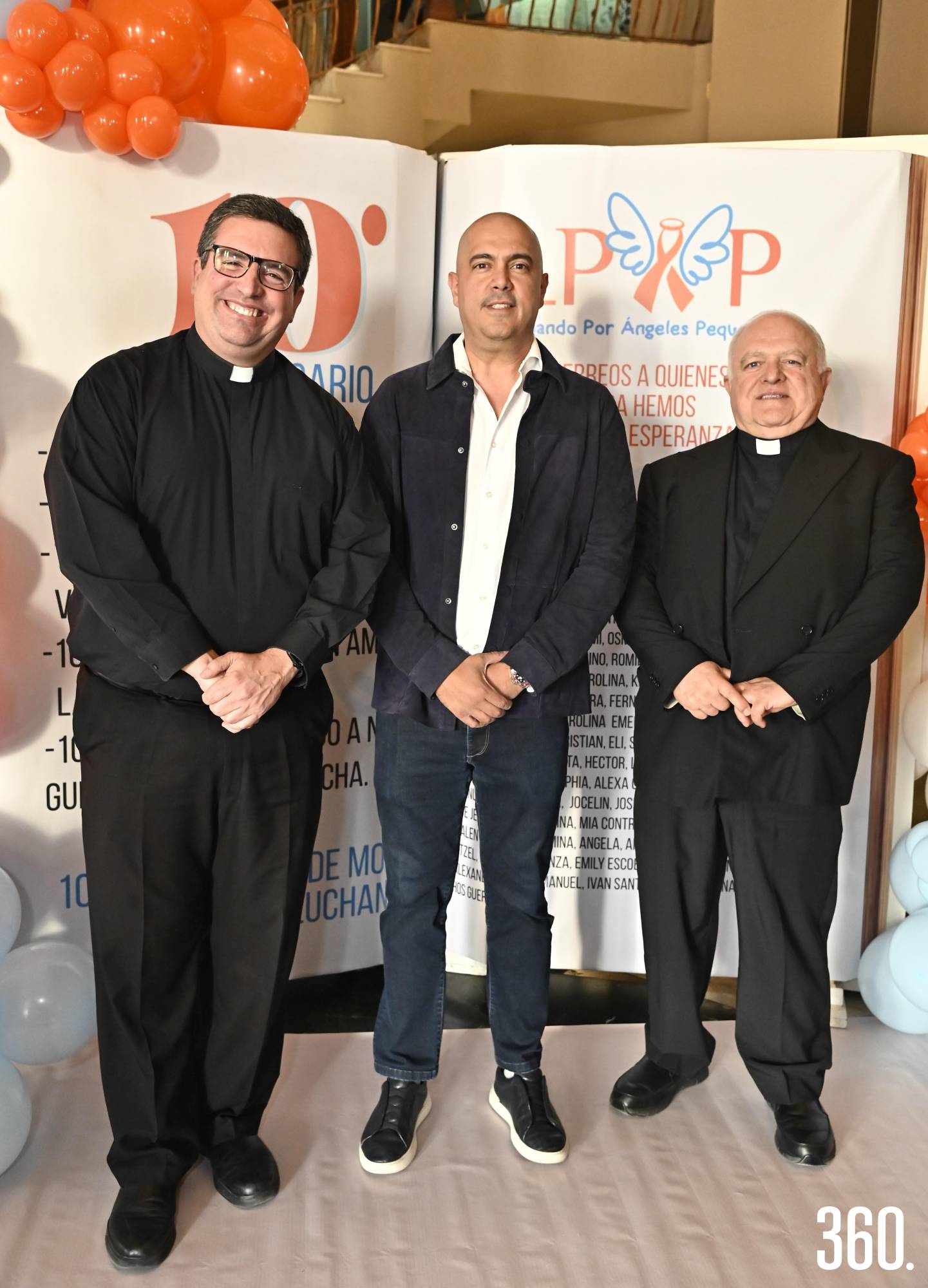 $!P. Juan Antonio Ruiz, Luis Aguilar y P. Carlos Skertchly.