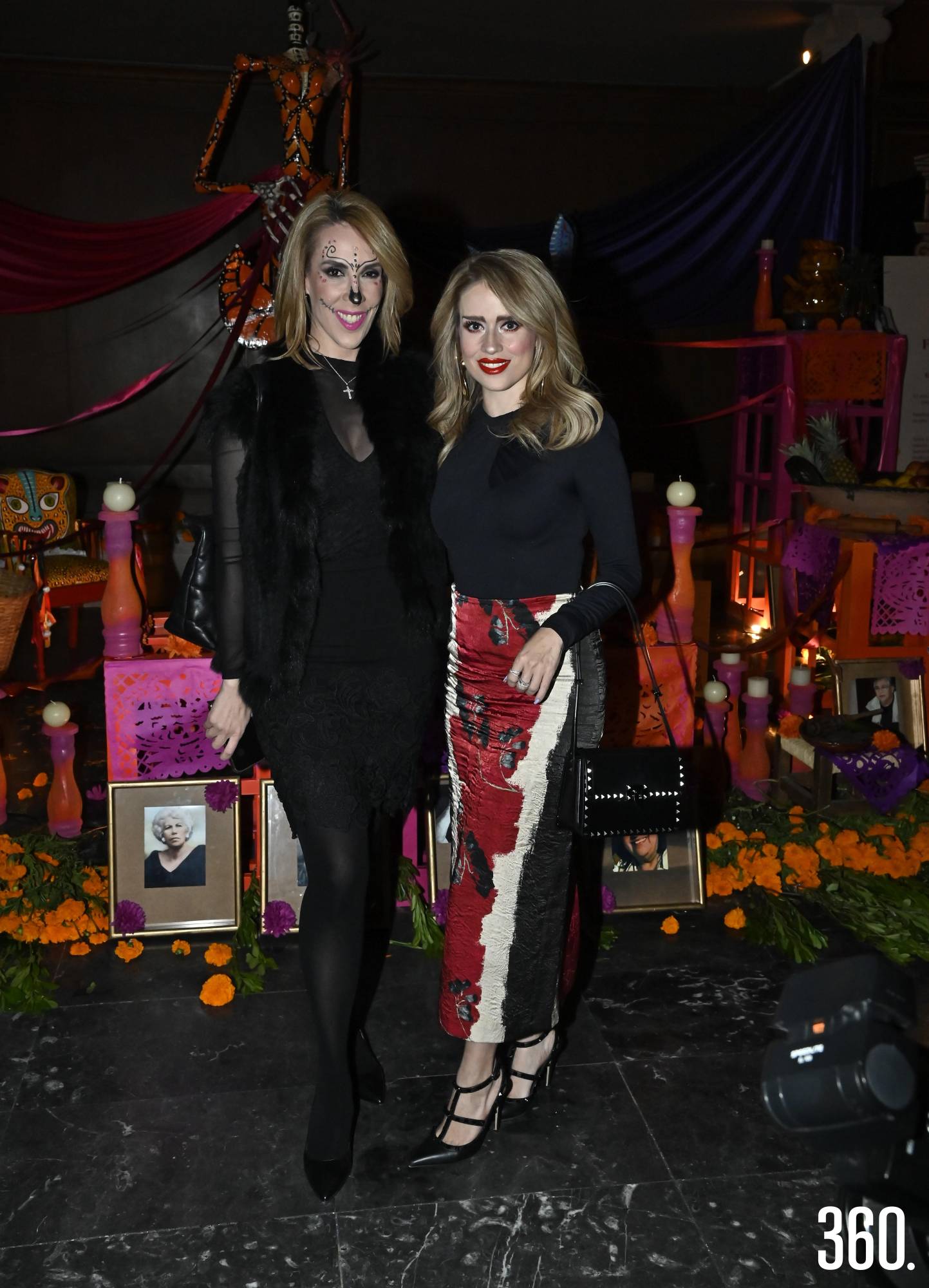 $!Caro Cepeda y Ángela Hernández.