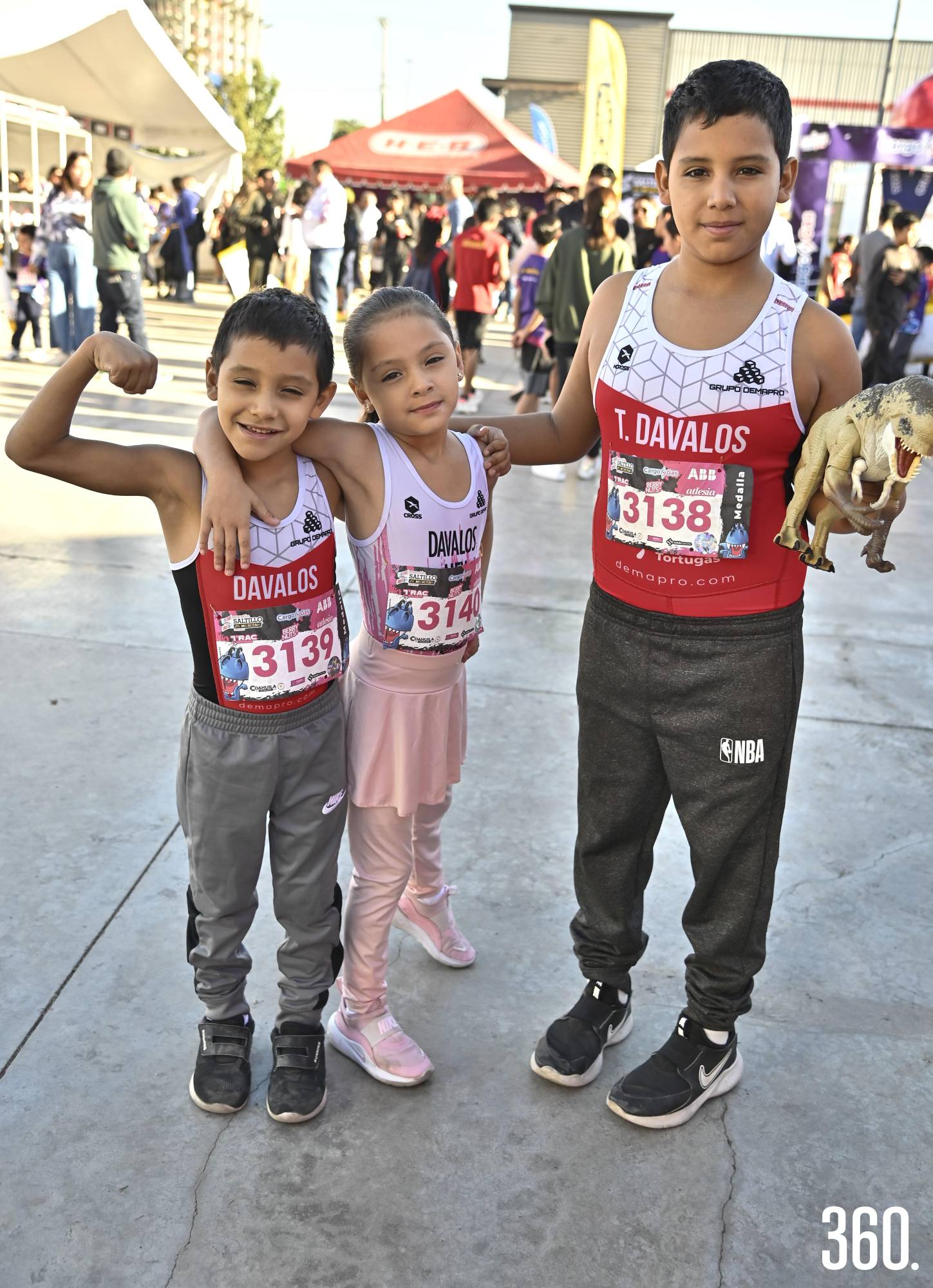 $!Jesús, Naila y Oscar Dávalos.