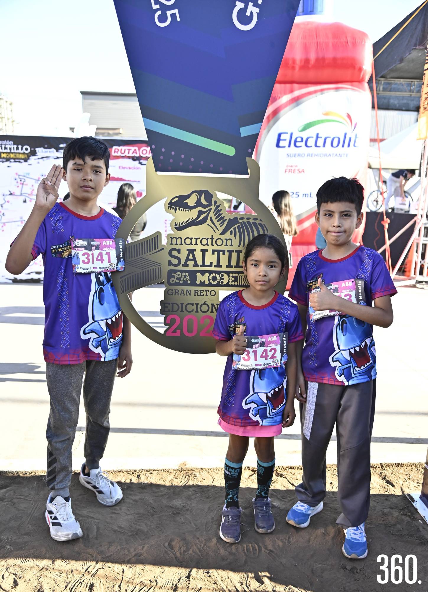 $!Diego Alejandro, María Fernanda e Iker Raúl Prieto.