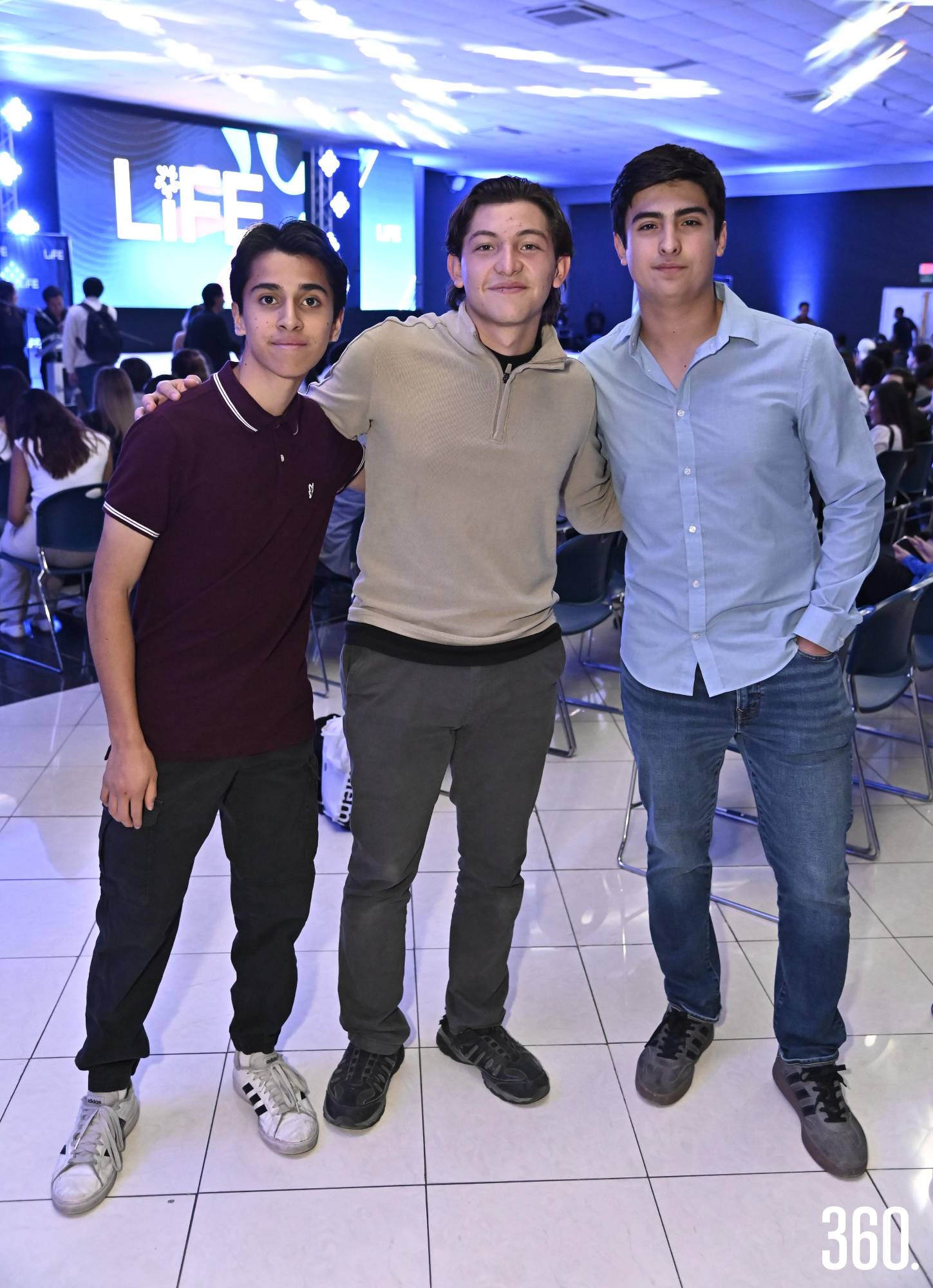 $!Alejandro Olage, Alan Robledo y Santiago Ramos.