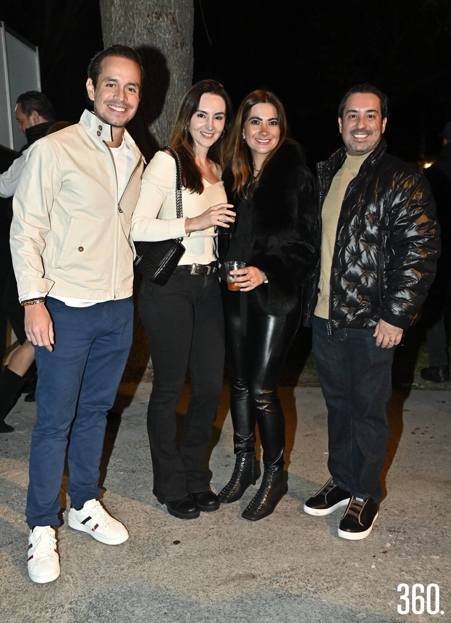 $!Humberto Elizalde, Carolina González, Sofía González y Fernando López.