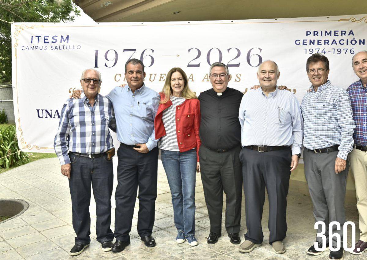 REÚNEN A LA PRIMERA GENERACIÓN DE PREPA DEL TEC CAMPUS SALTILLO