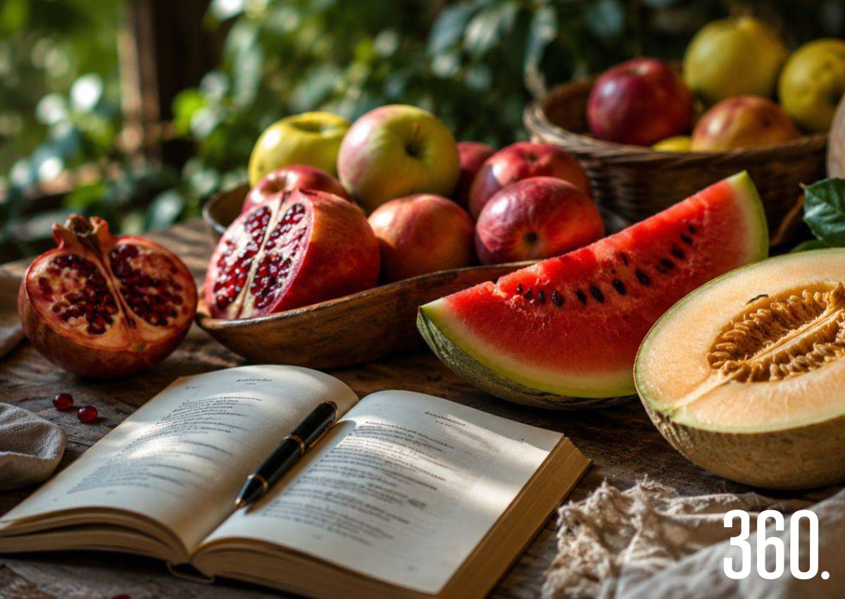 FRUTAS Y POEMAS PARA EL VERANO