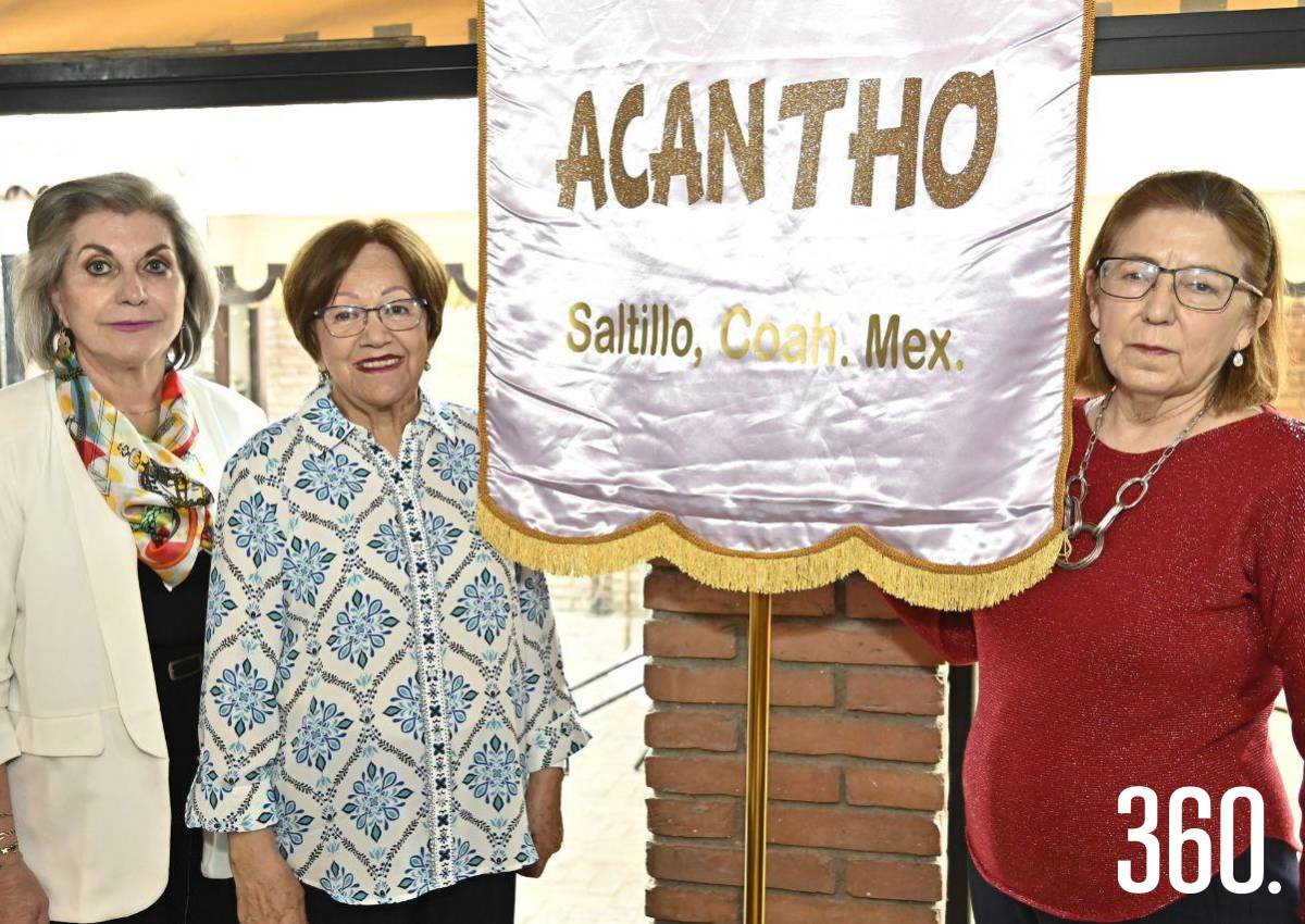 CLUB ACANTHO CELEBRA REUNIÓN DE ABRIL