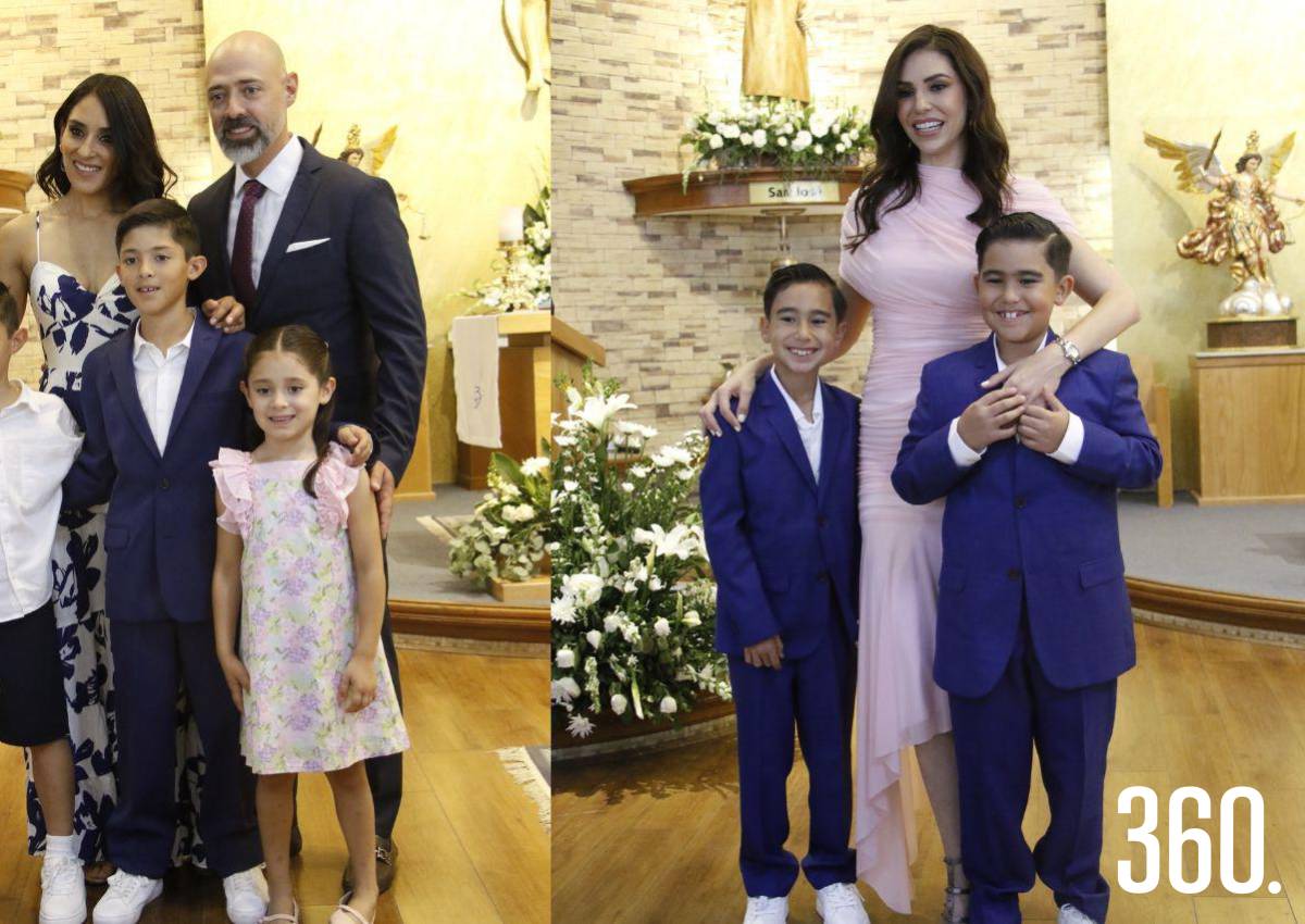 PRIMERA COMUNIÓN DE ALFONSO, ALEJANDRO Y PATRICIO