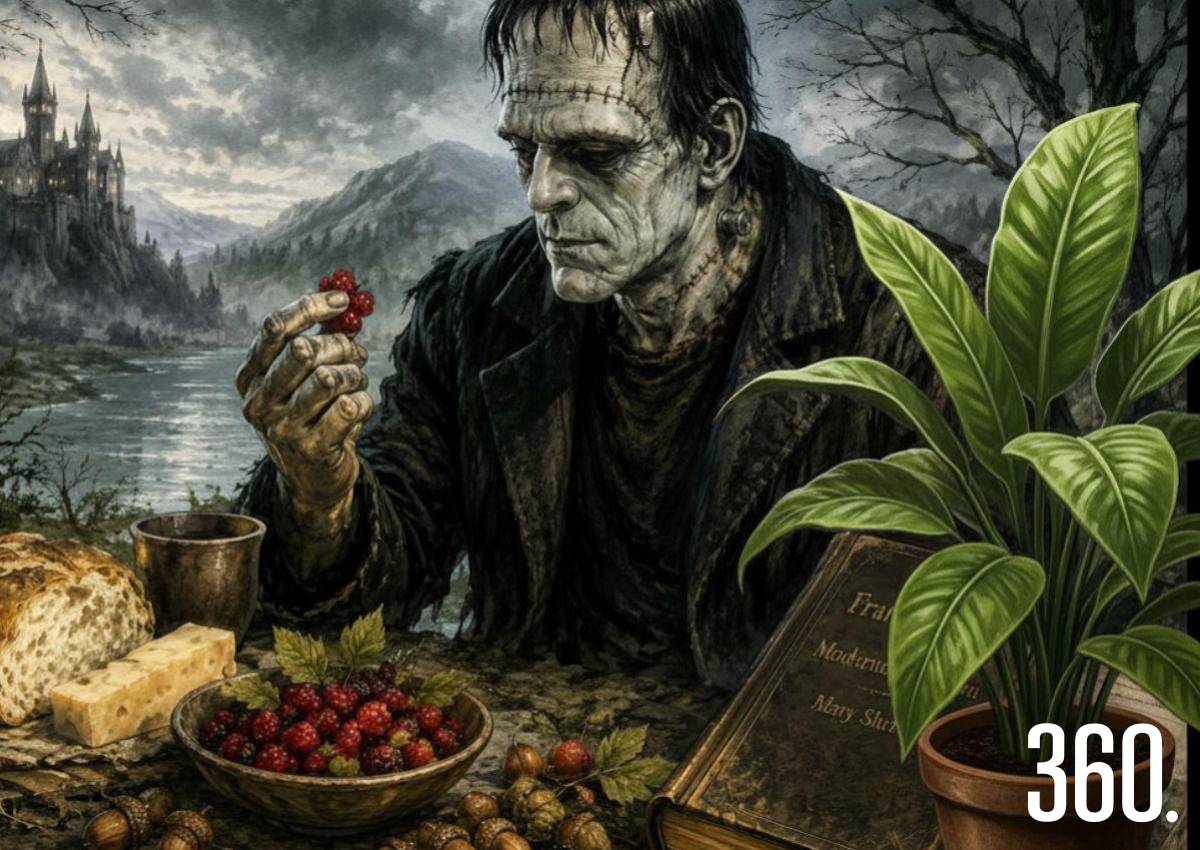 FRANKESTEIN: VEGETARIANO... Y ABSTEMIO
