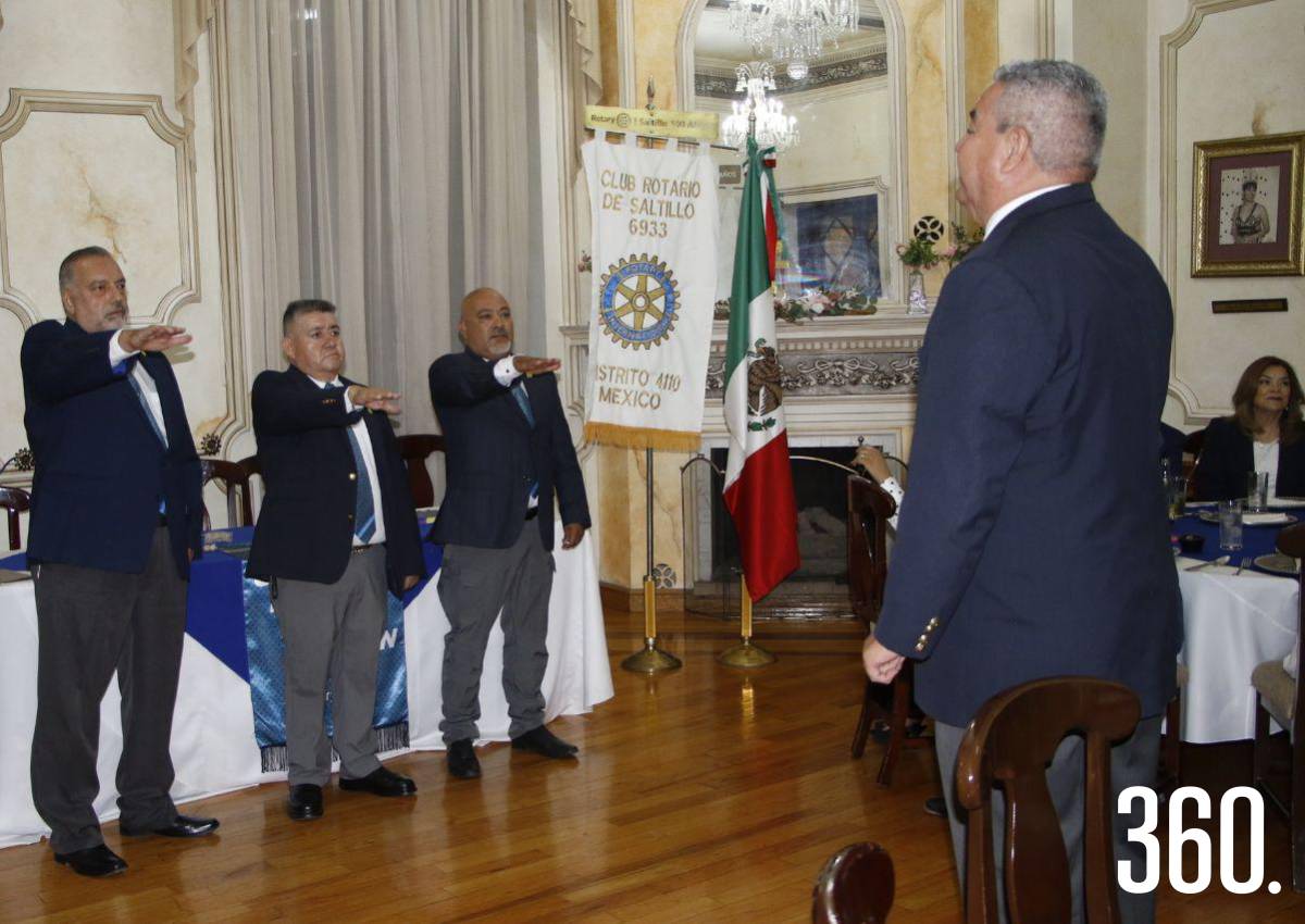 RINDE PROTESTA MESA DIRECTIVA DEL CLUB ROTARIO DE SALTILLO