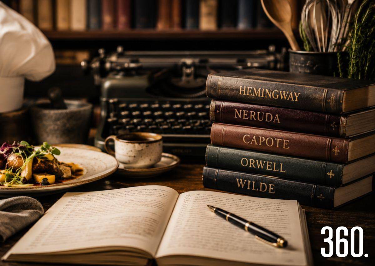 ¿QUÉ COMEN LOS ESCRITORES?
