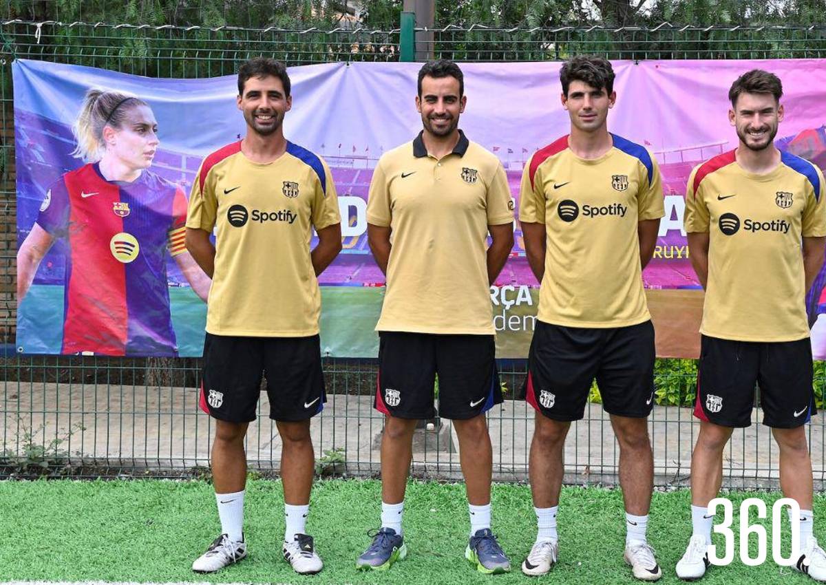 REALIZAN EN LA CIUDAD CLÍNICA DE FUTBOL DEL FC BARCELONA