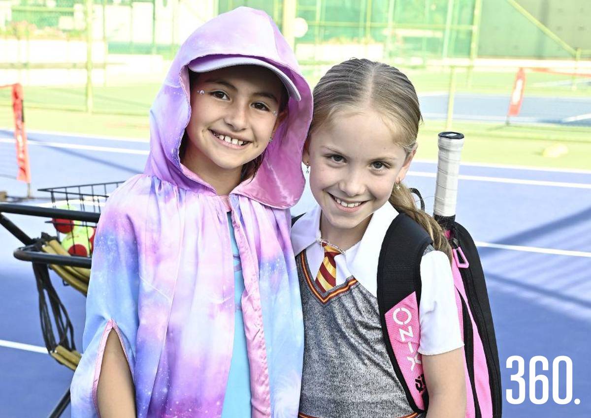 NIÑOS DE LA ESCUELA DE TENIS DEL CLUB CAMPESTRE LUCEN SUS MEJORES DISFRACES