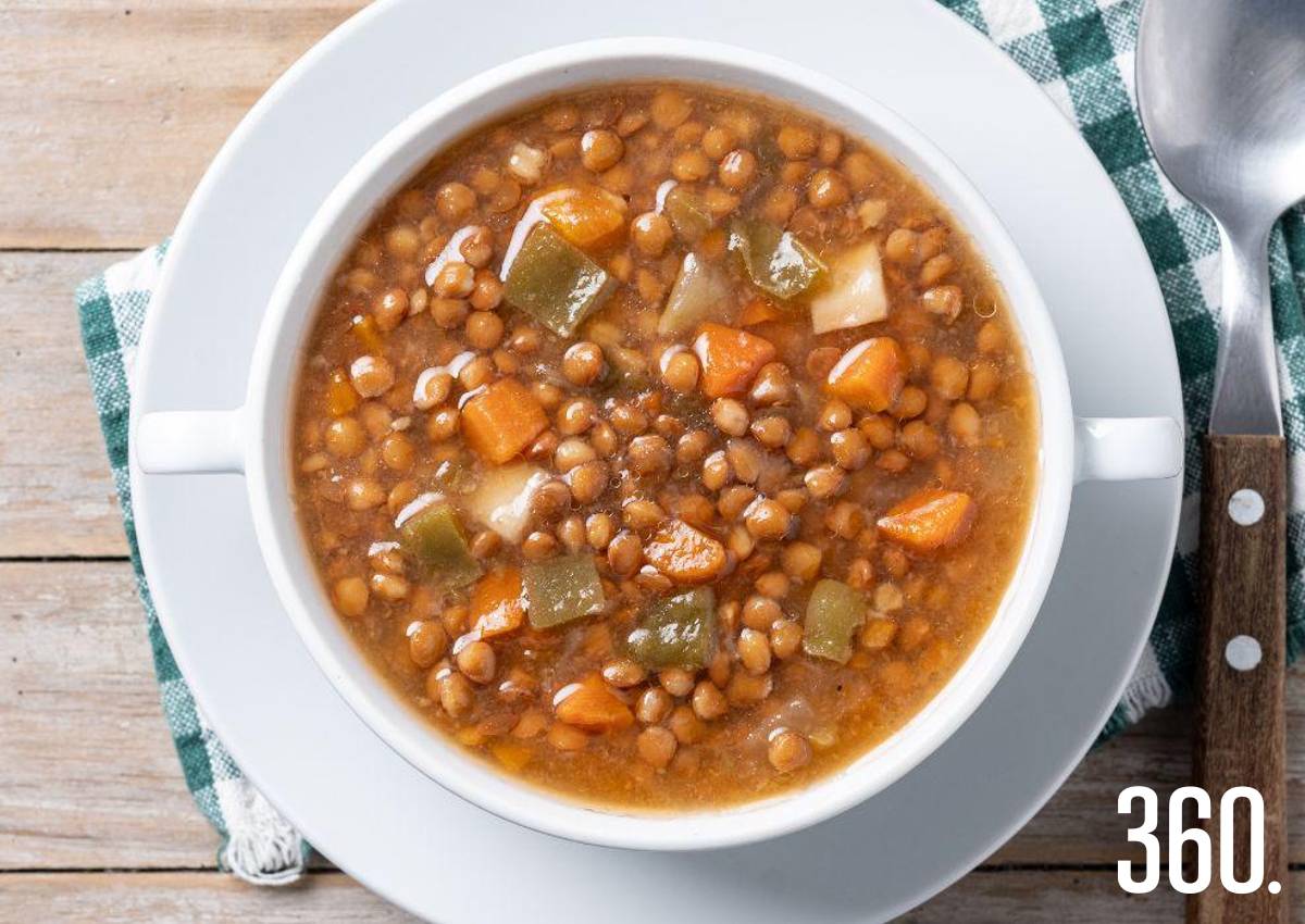 UNA SOPA DE LENTEJAS, POR FAVOR