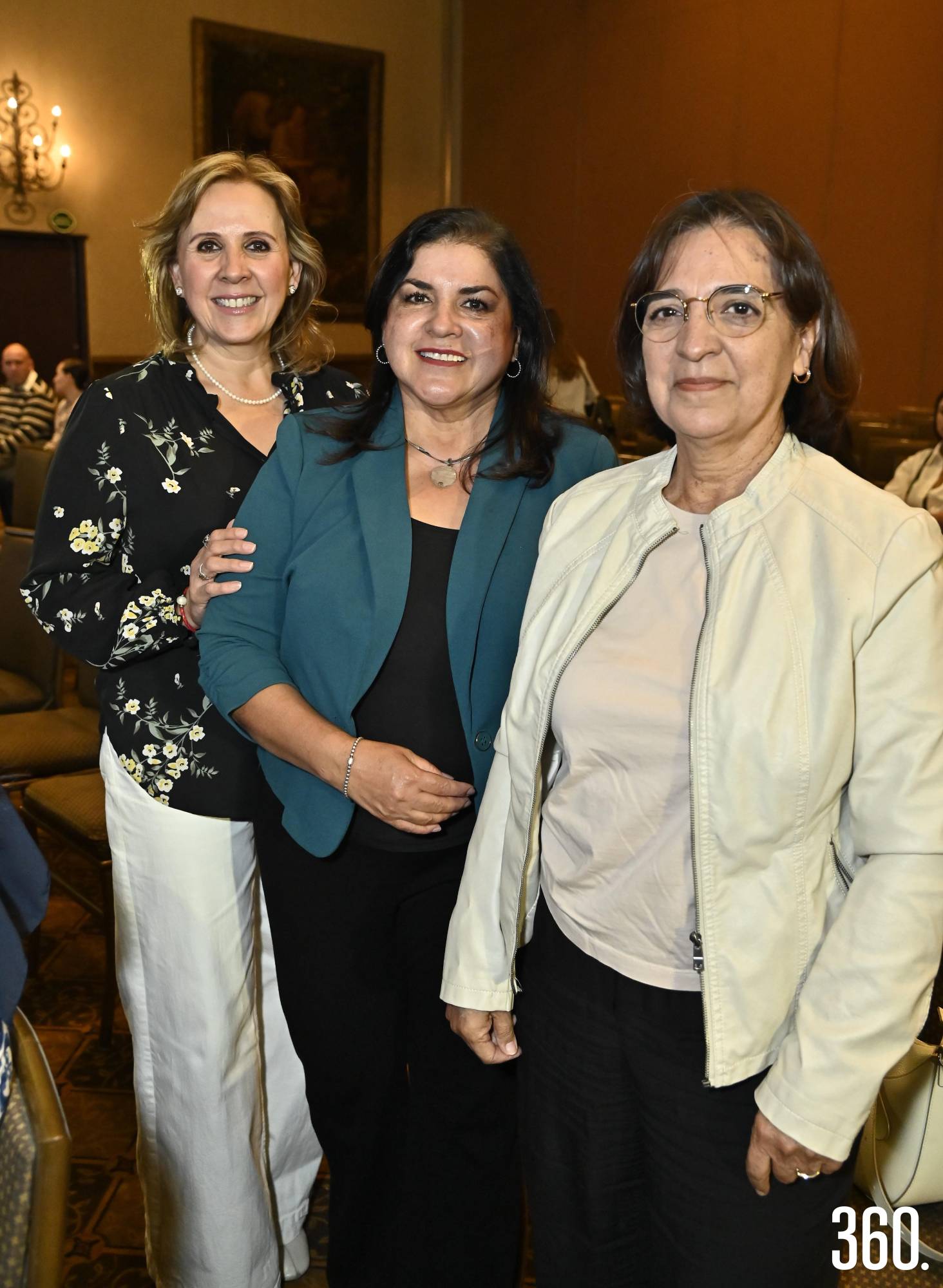 $!Caridad Quijano, Delma García y Carmen Morales.