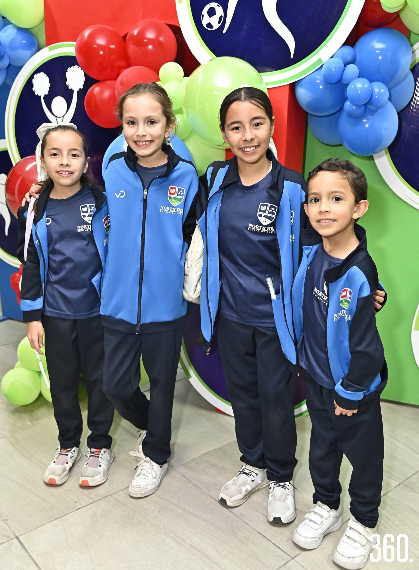 $!Daniela Franco, Amaya Martínez, Victoria Franco y Fernando Martínez.