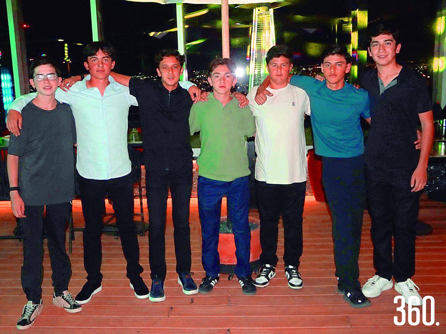 $!Carlos Morales, Patricio Calderón, David Quijano, José David Charles, Fernando Garza, Rubén Aguirre y Jorge Narváez.