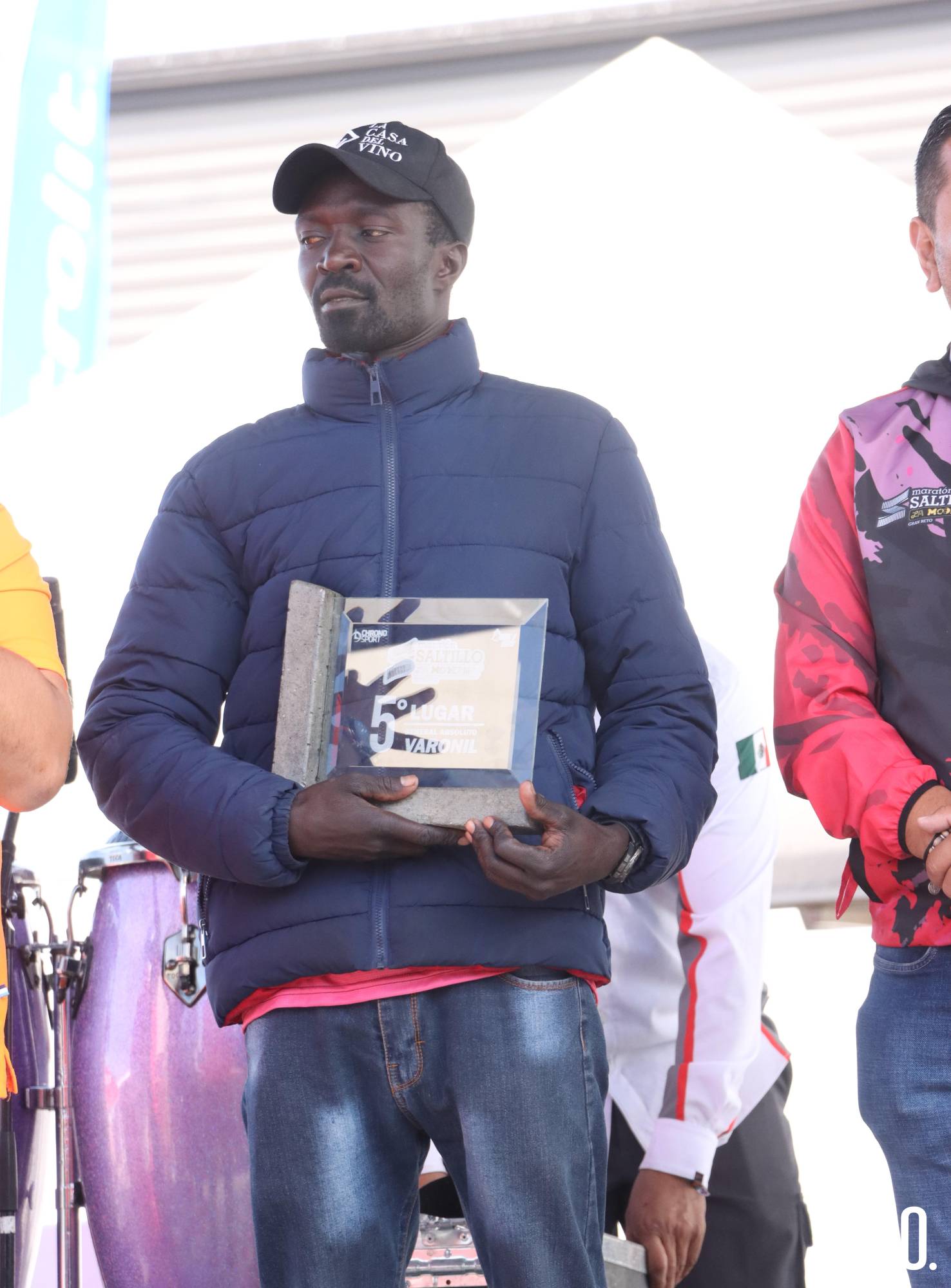 $!Paul Longole, 3er lugar absoluto.