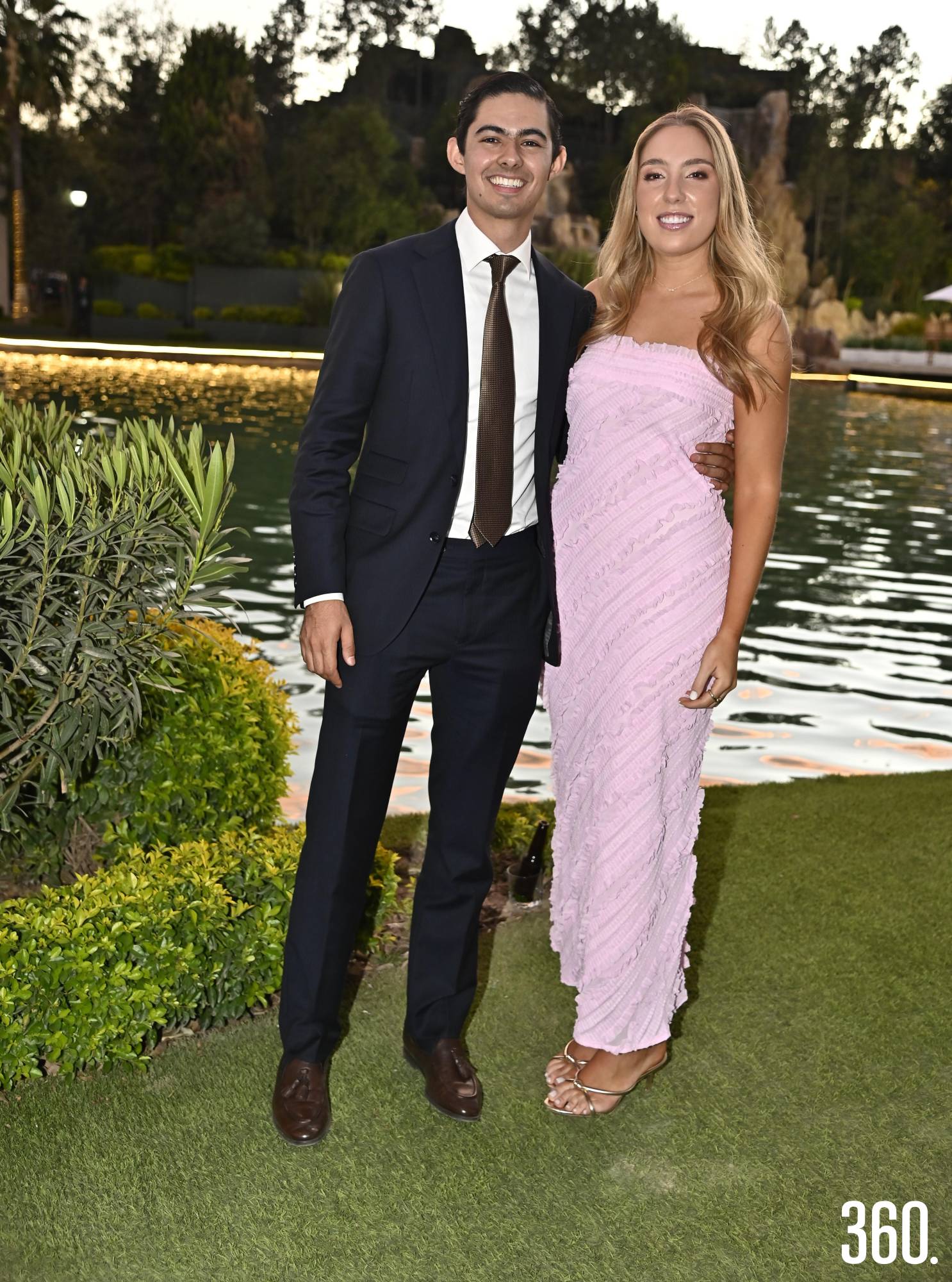 $!Jesús H. Garza y Andrea Mendel.