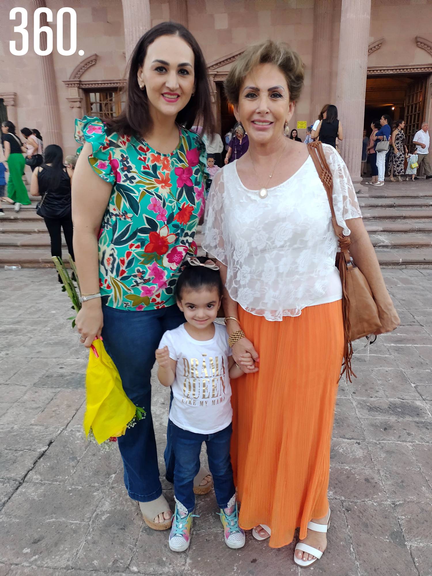 $!Miriam Dainitín, Abby Zaher Dainitín y Mercedes Ferreira.