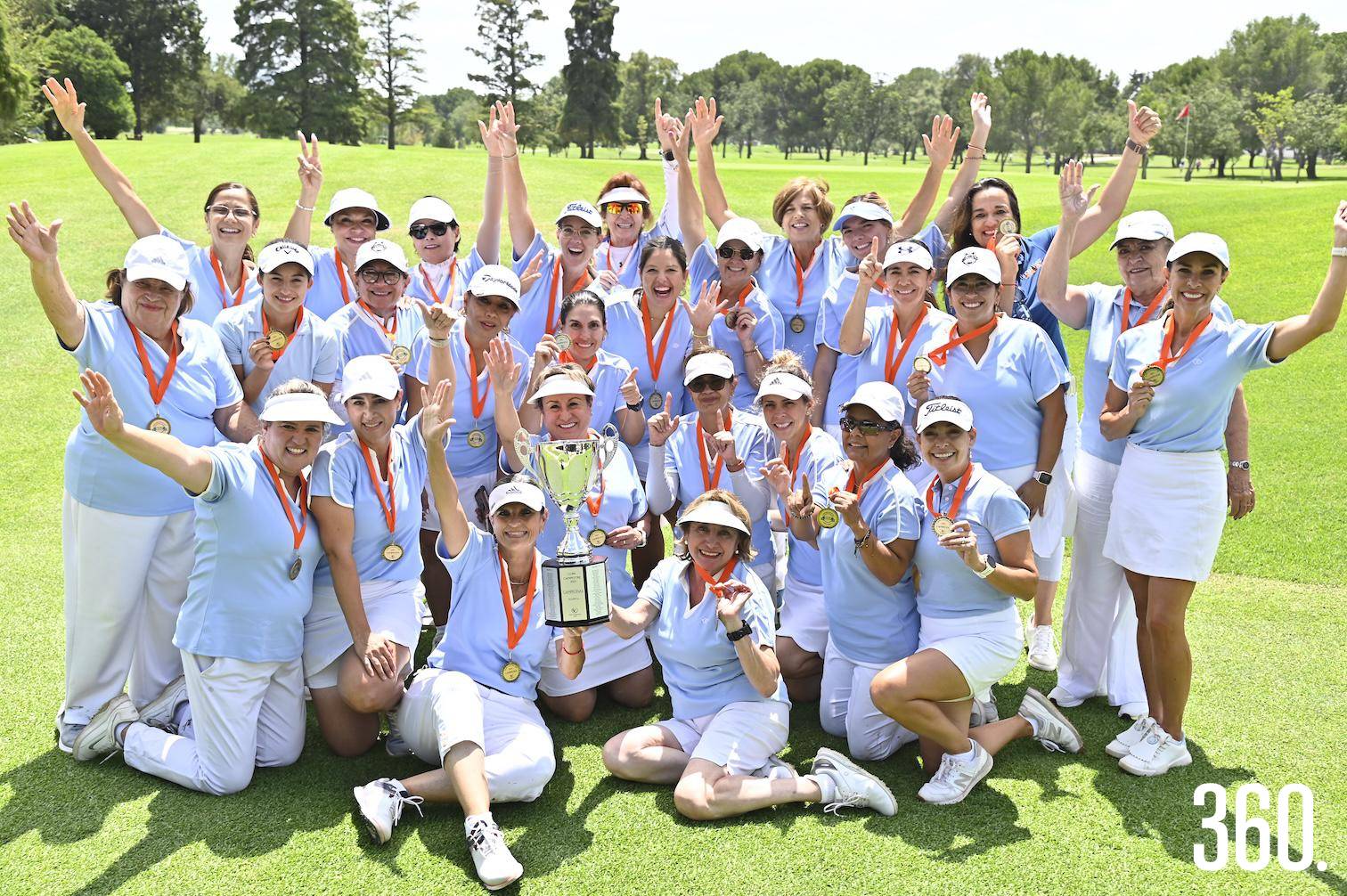 $!Equipo A campeón de la primera edición de la Copa Campestre de Golf G. Gallart.
