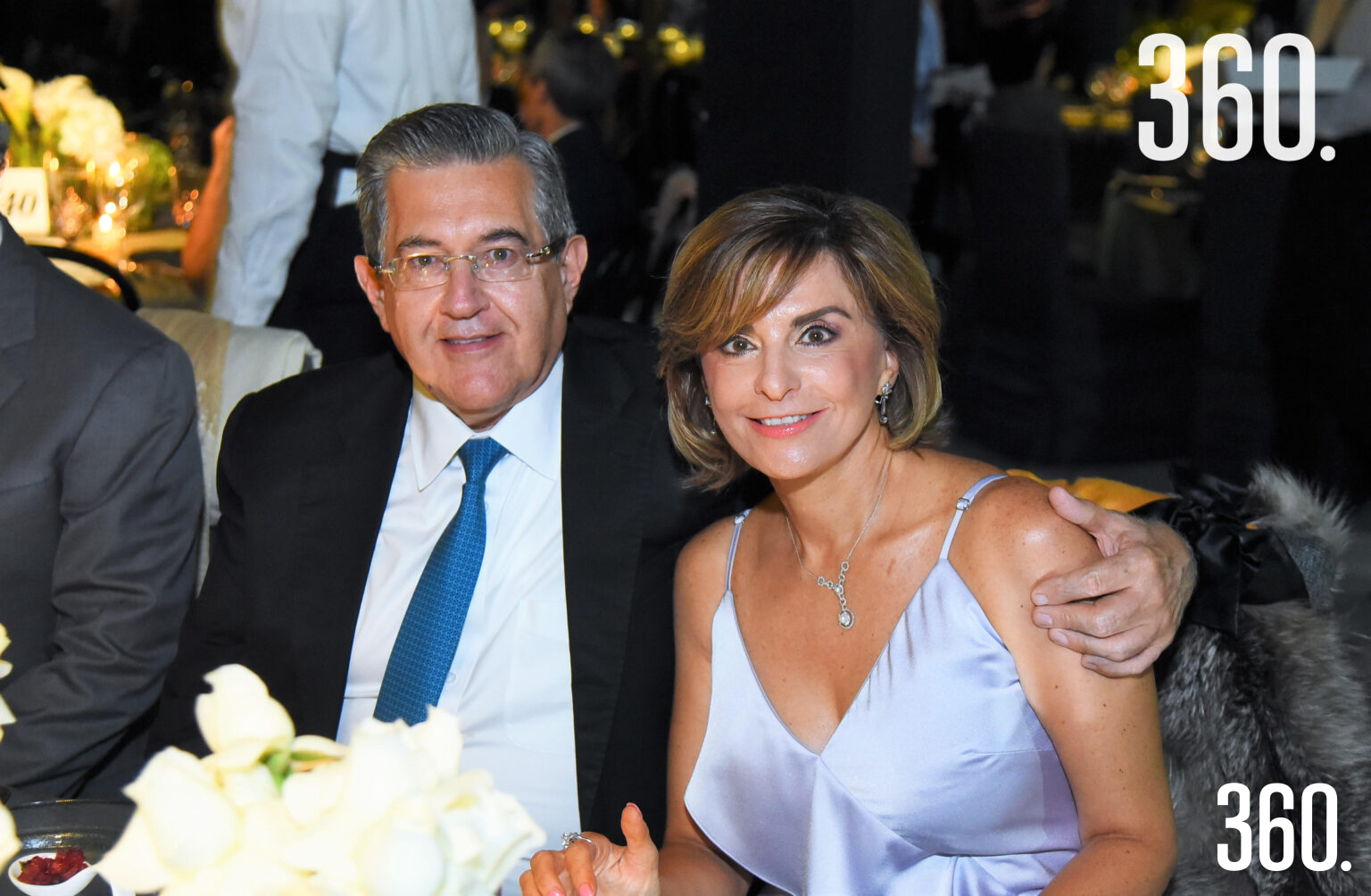 $!Blas Flores y Malena González.