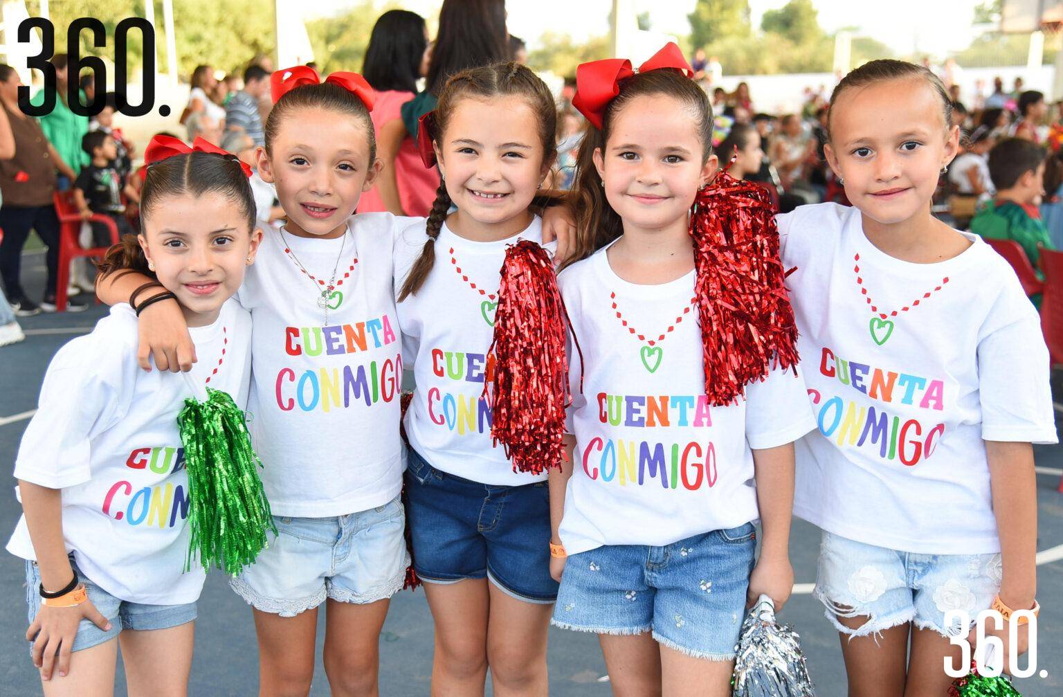 $!Ana Ximena Rabago, María Narvaez, Romina Guajardo, Ana Catalina Arellano y Elena Aguirre.
