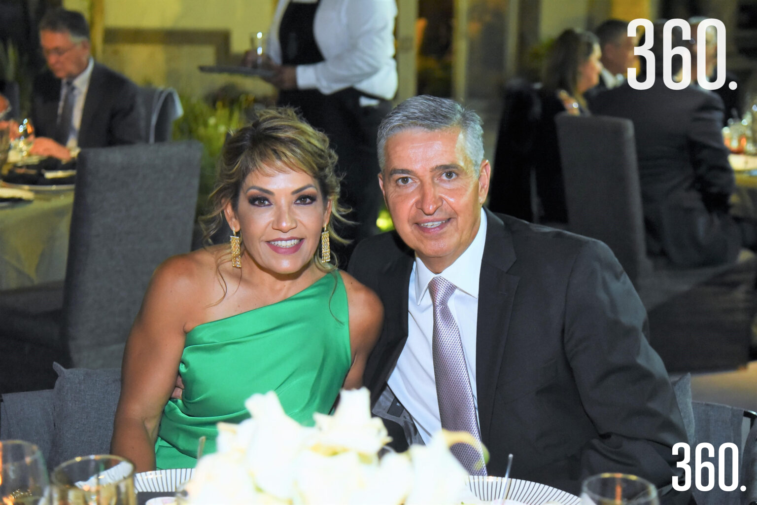 $!Paty Castro y Ricardo Valdés.