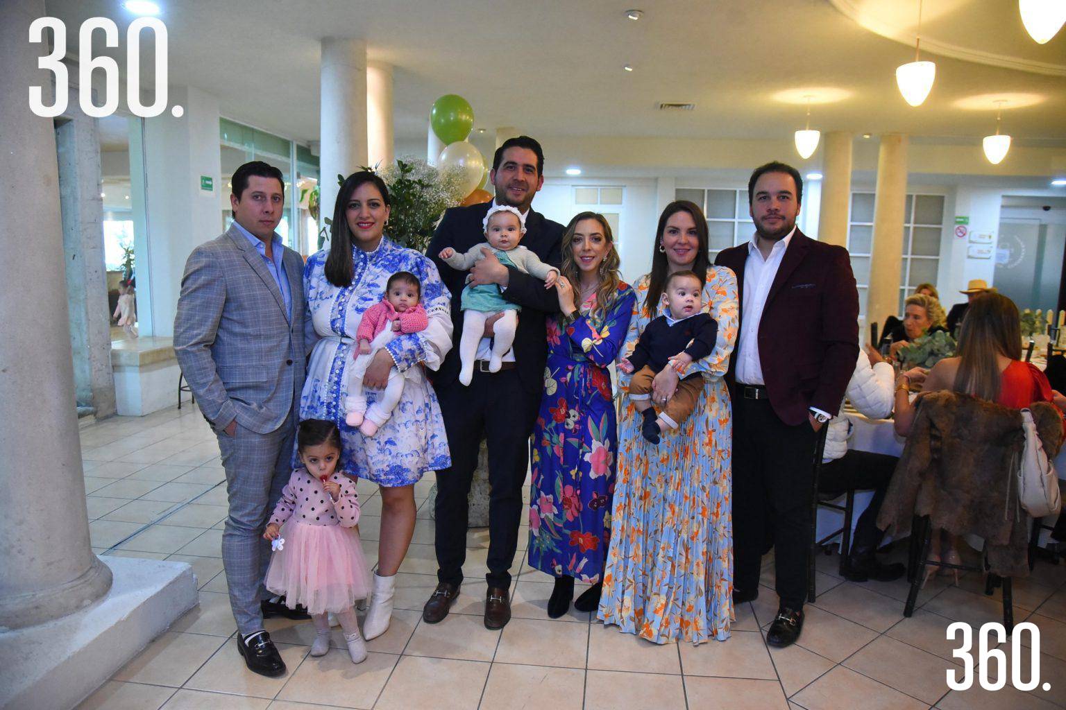 $!Raúl Barba, María Alejandra Barba, Alejandra Fernández, René Fernández, Olivia Fernández, María Fernanda Martínez, Dinorah Sánchez, Mariano Fernández y Gerardo Fernández.