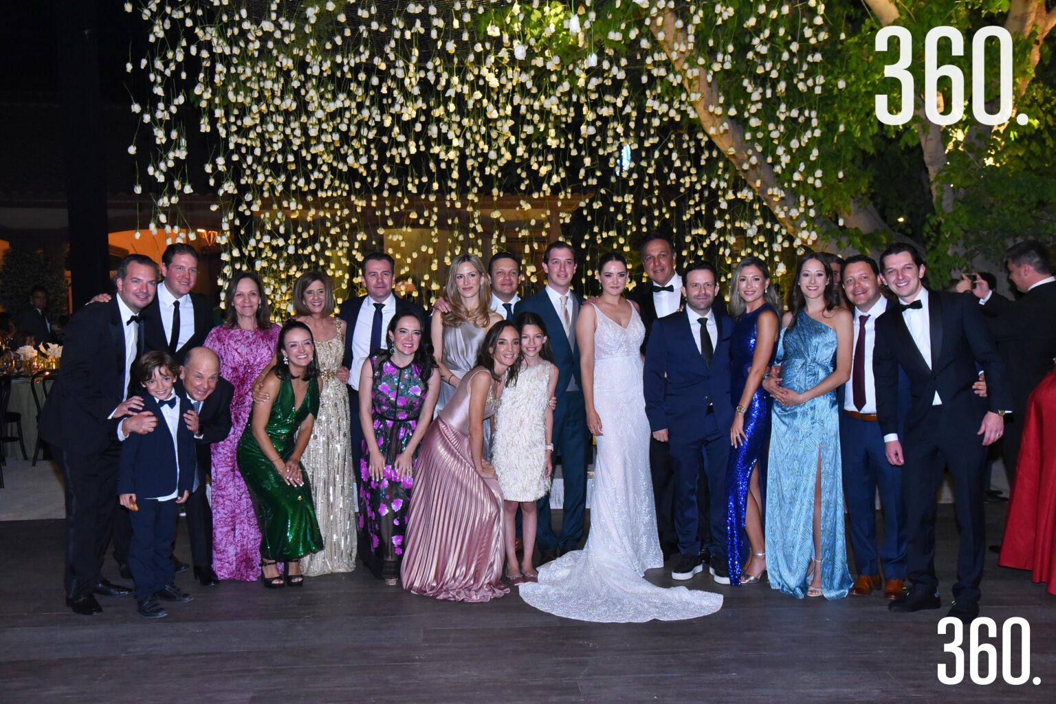 $!Los Arizpe acompañaron a los novios en la recepción.