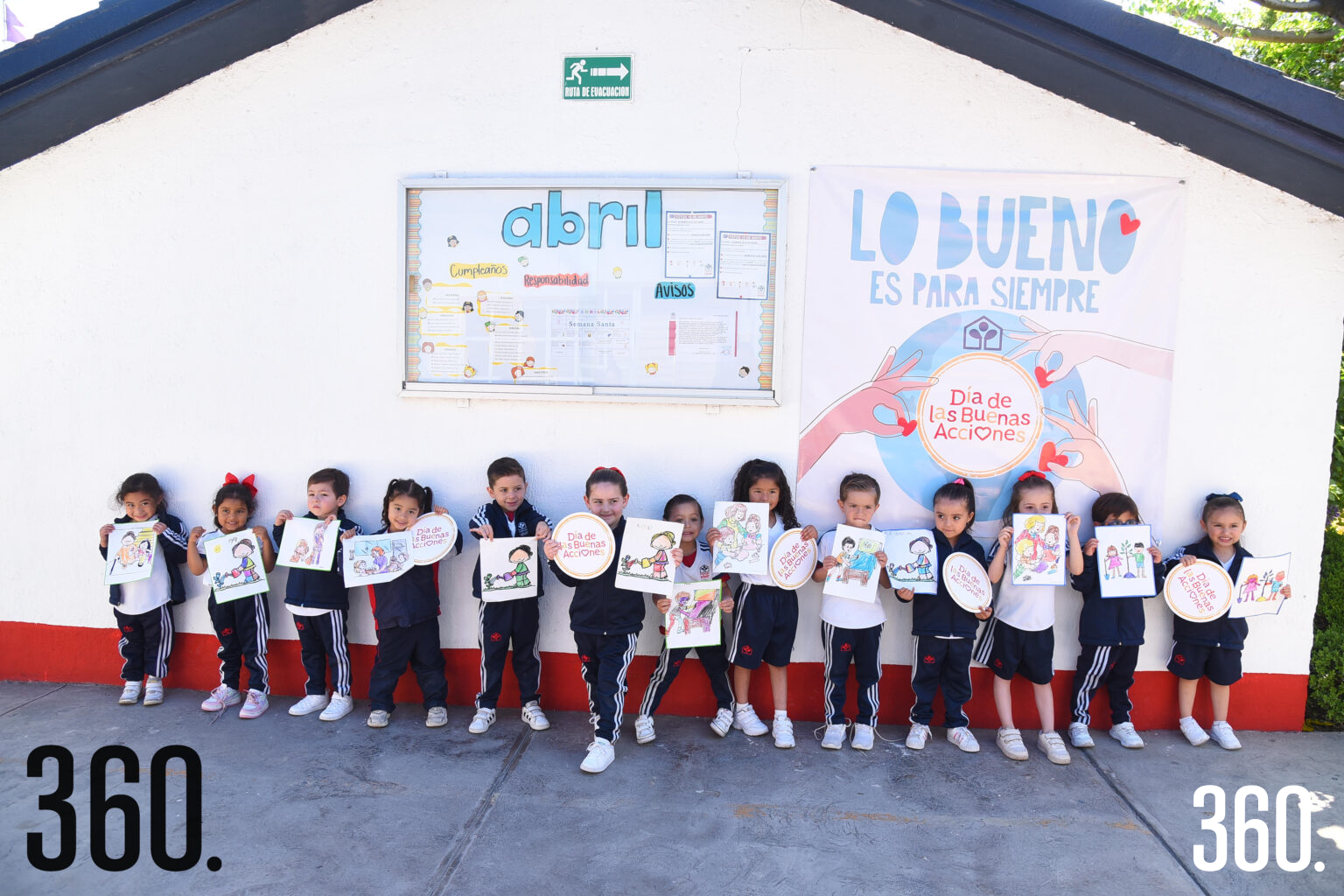 $!Alumnos de preescolar del Instituto Vivir plasmaron las buenas acciones que realizaron durante sus vacaciones.