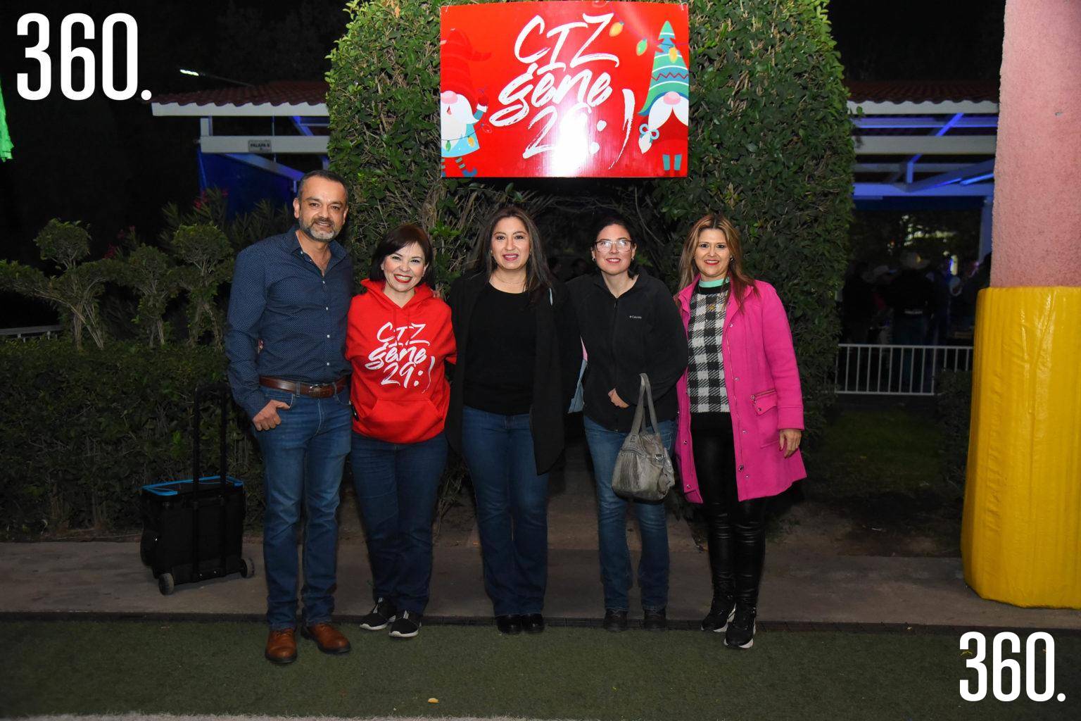 $!Edgardo Muñoz, Natalia Sánchez, Diana Rodríguez, Erika Nieto y Lety Delgado.