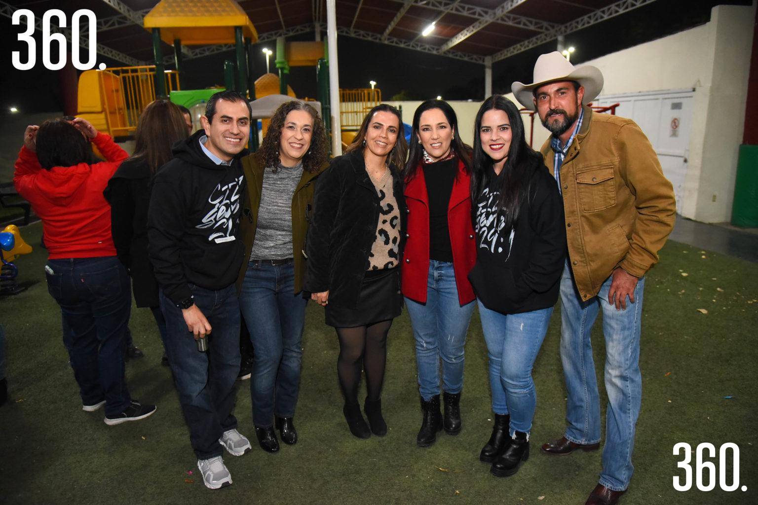 $!Gilberto Martínez, Virginia Marrufo, Mónica de la Peña, Martha Tonone, Argelia Dávila y Marco Recio.