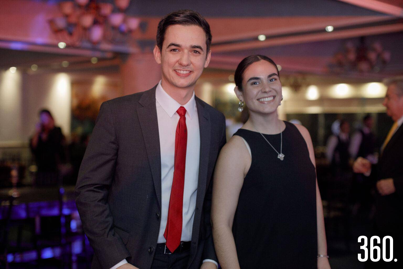 $!Emérico Pedraza y Ximena Arzola.