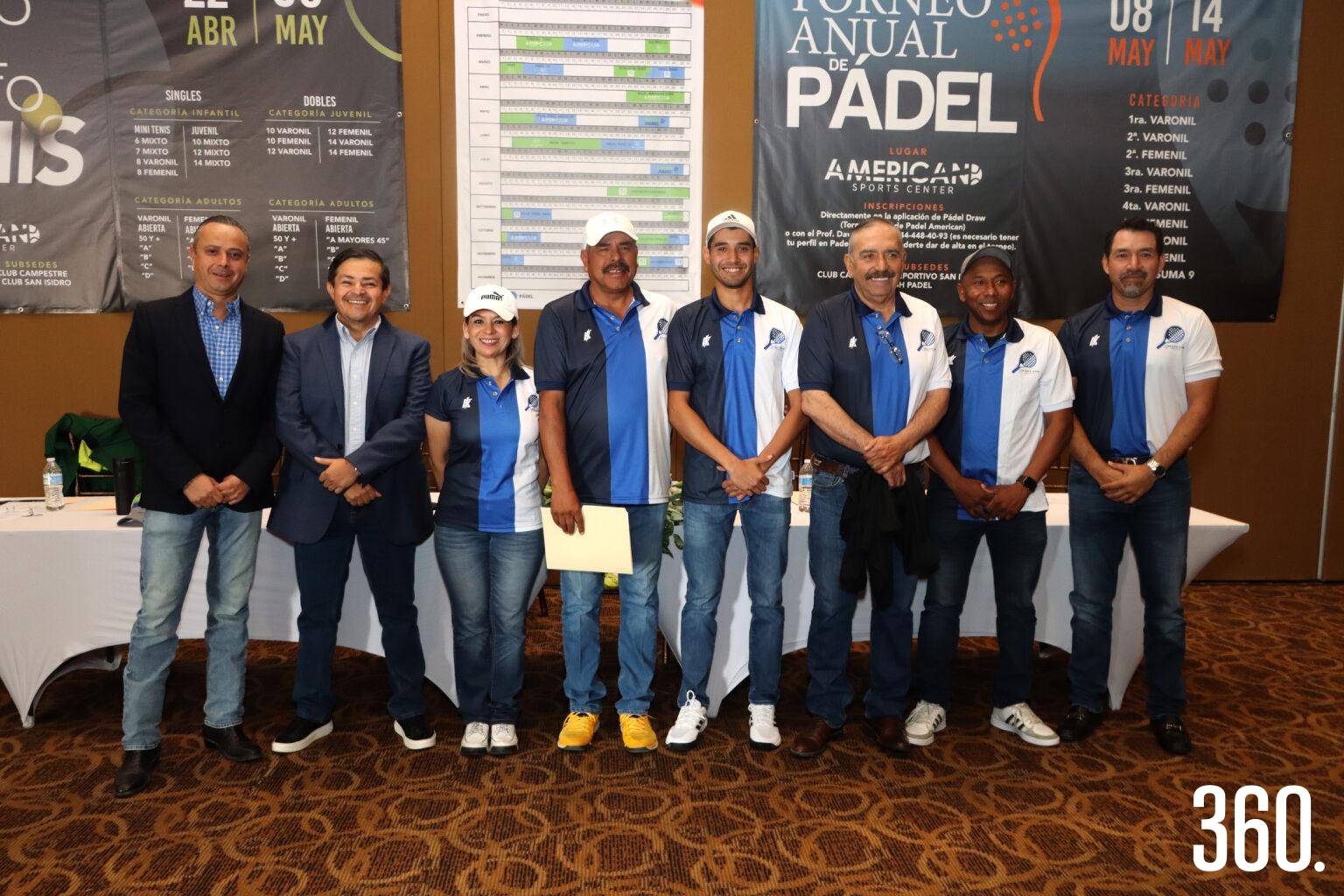 $!El American Sports Center llevará a cabo la XVI Edición del Torneo de Tenis, del 22 de abril al 6 de mayo, y la 1º Edición del Torneo de Pádel, del 8 al 14 de mayo, en las instalaciones de Smash Padel.