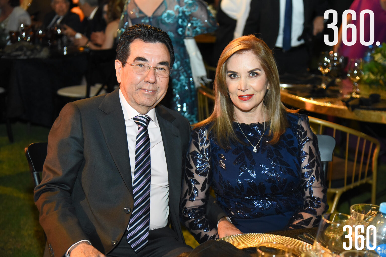 $!Antonio Domínguez y Natalia Martínez de Domínguez.